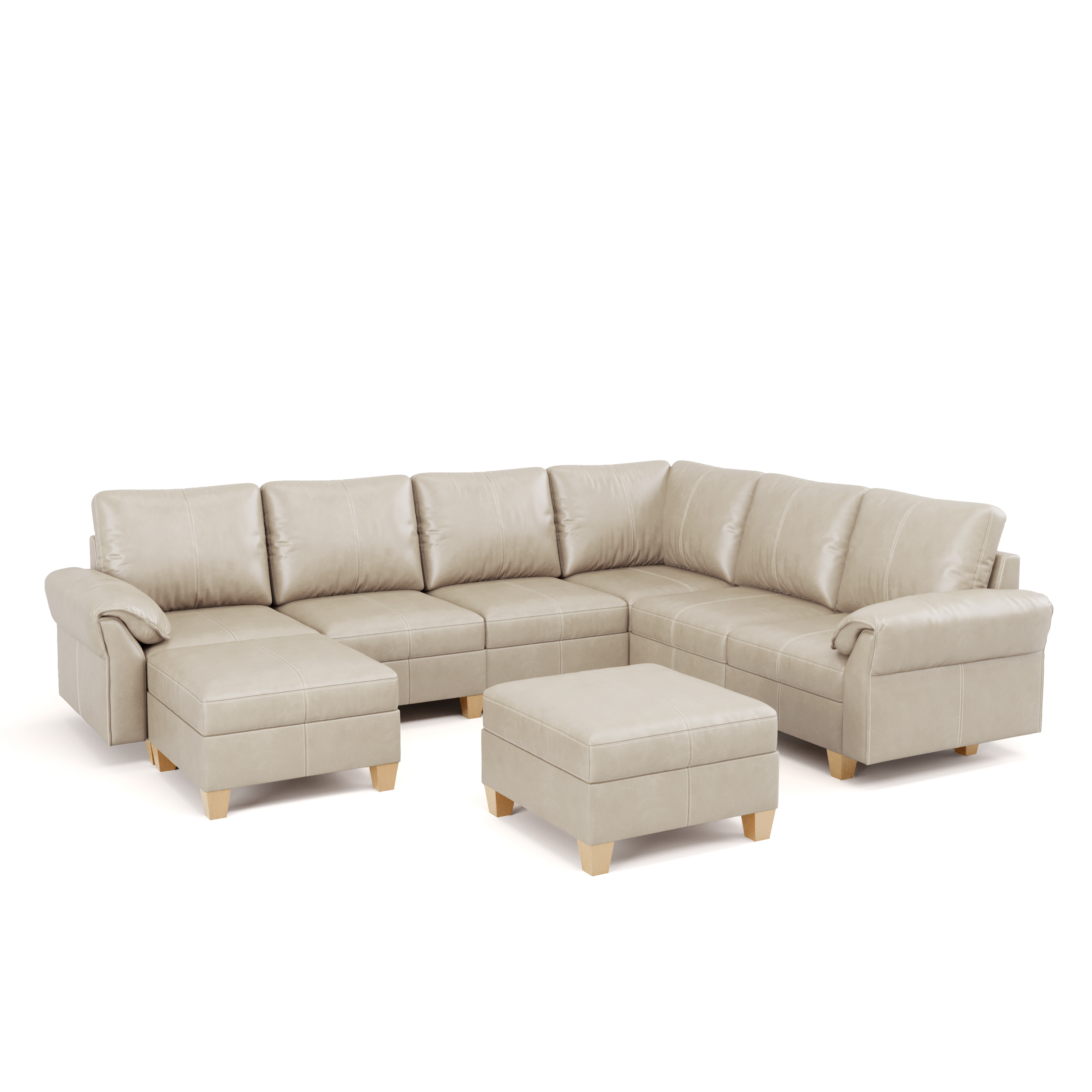 Nest Modular 8 SeatsSofa| SITJOY