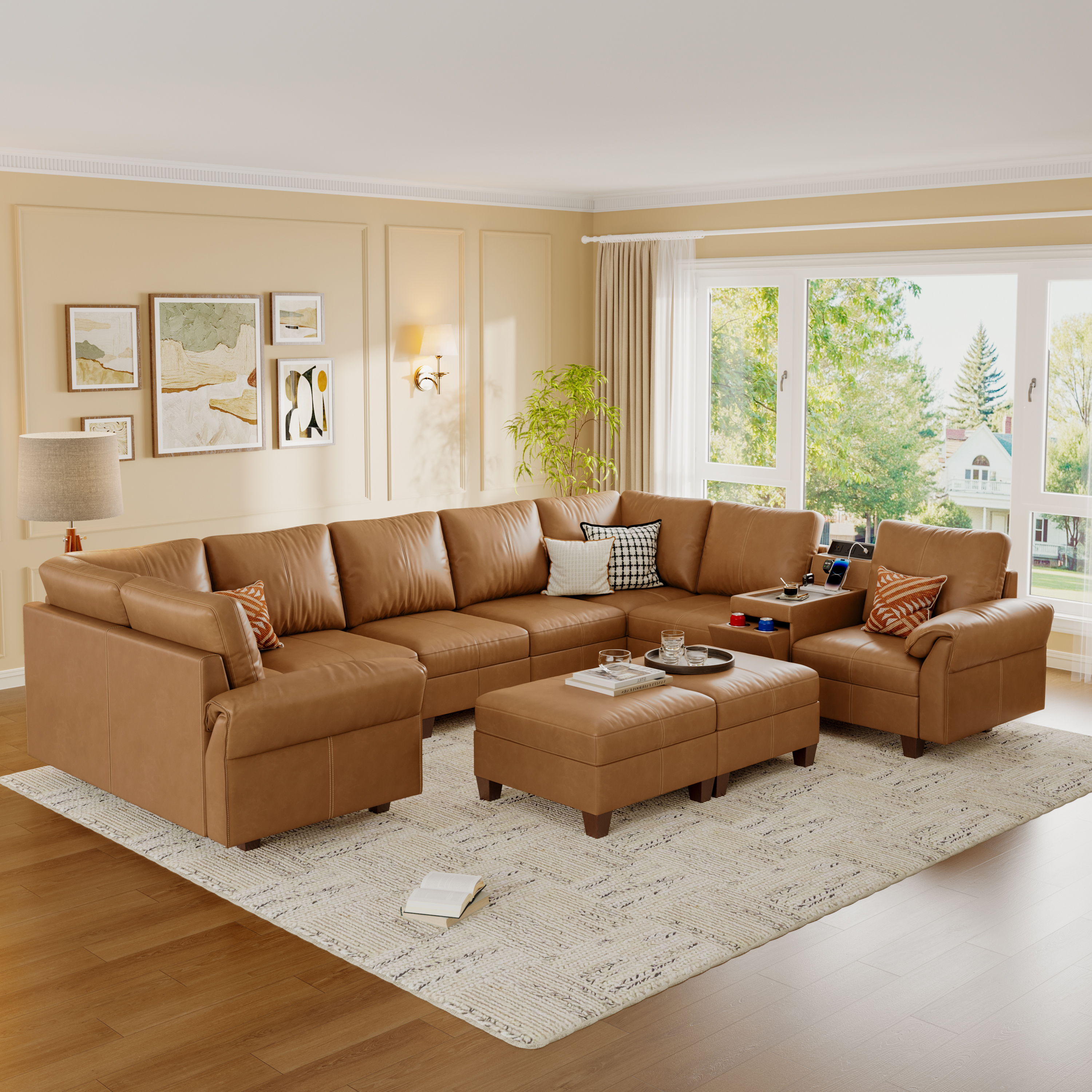 Nest Modular 10 Seats Sofa | Flexible Layout | SITJOY