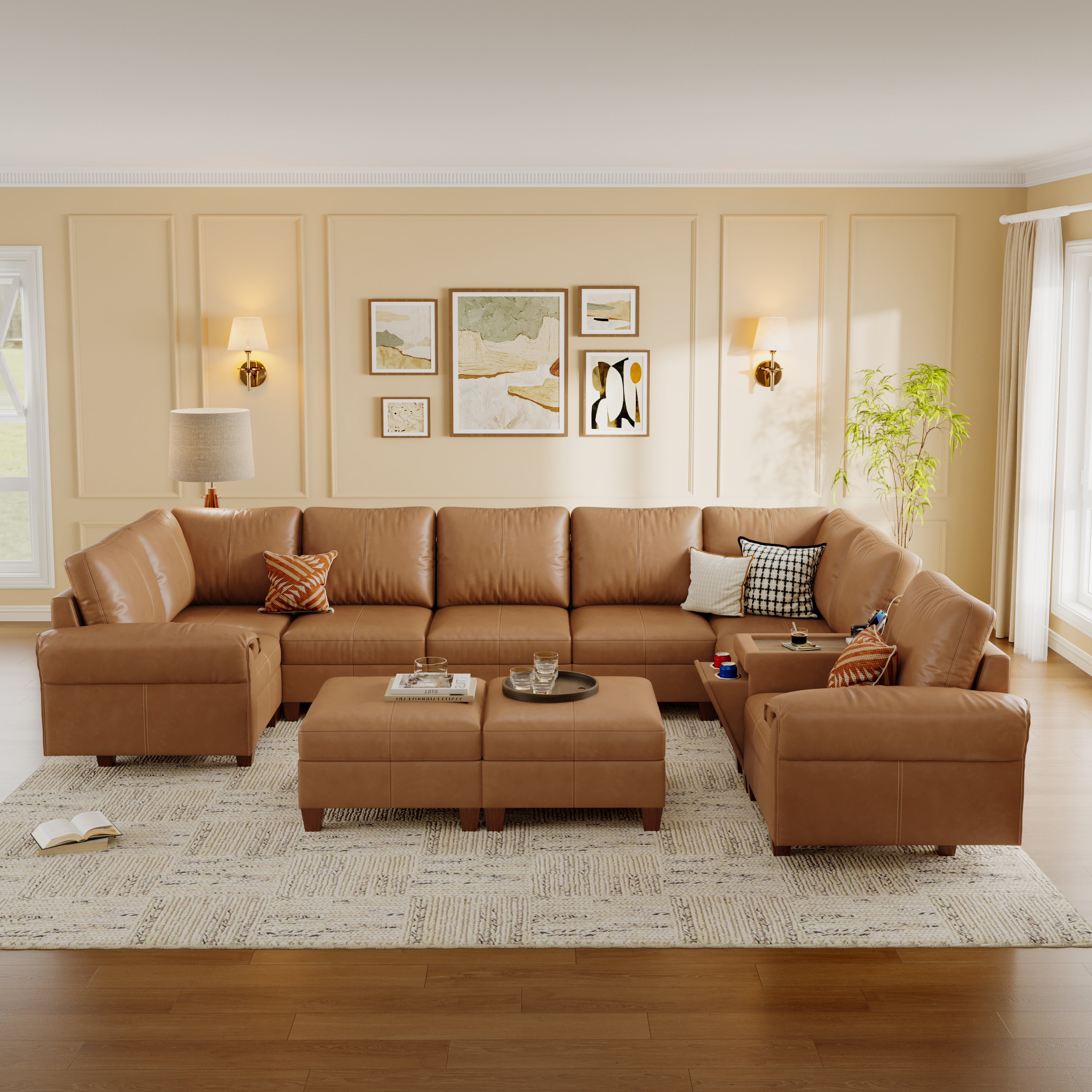 Nest Modular 10 Seats Sofa | Flexible Layout | SITJOY