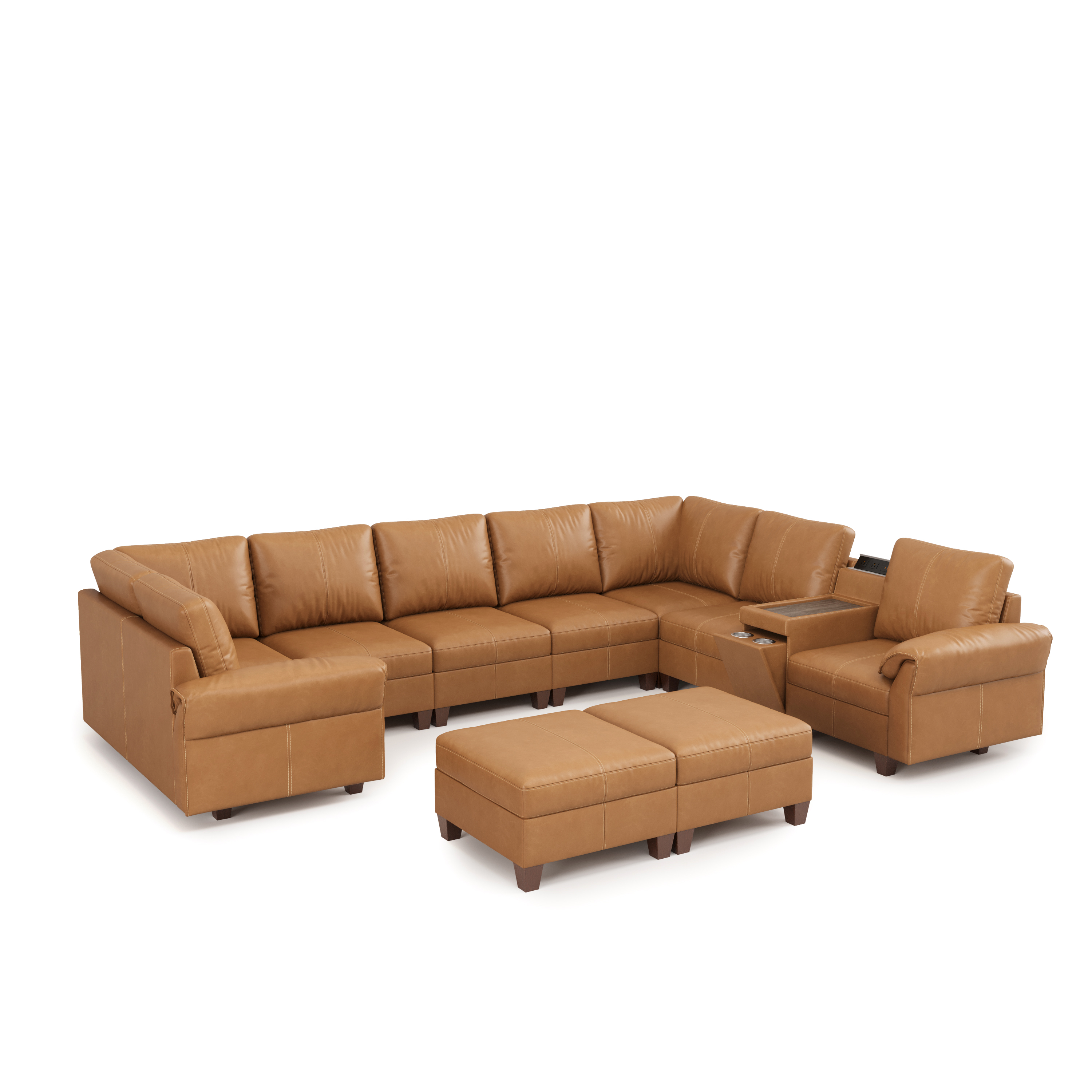 Nest Modular 10 Seats Sofa | Flexible Layout | SITJOY