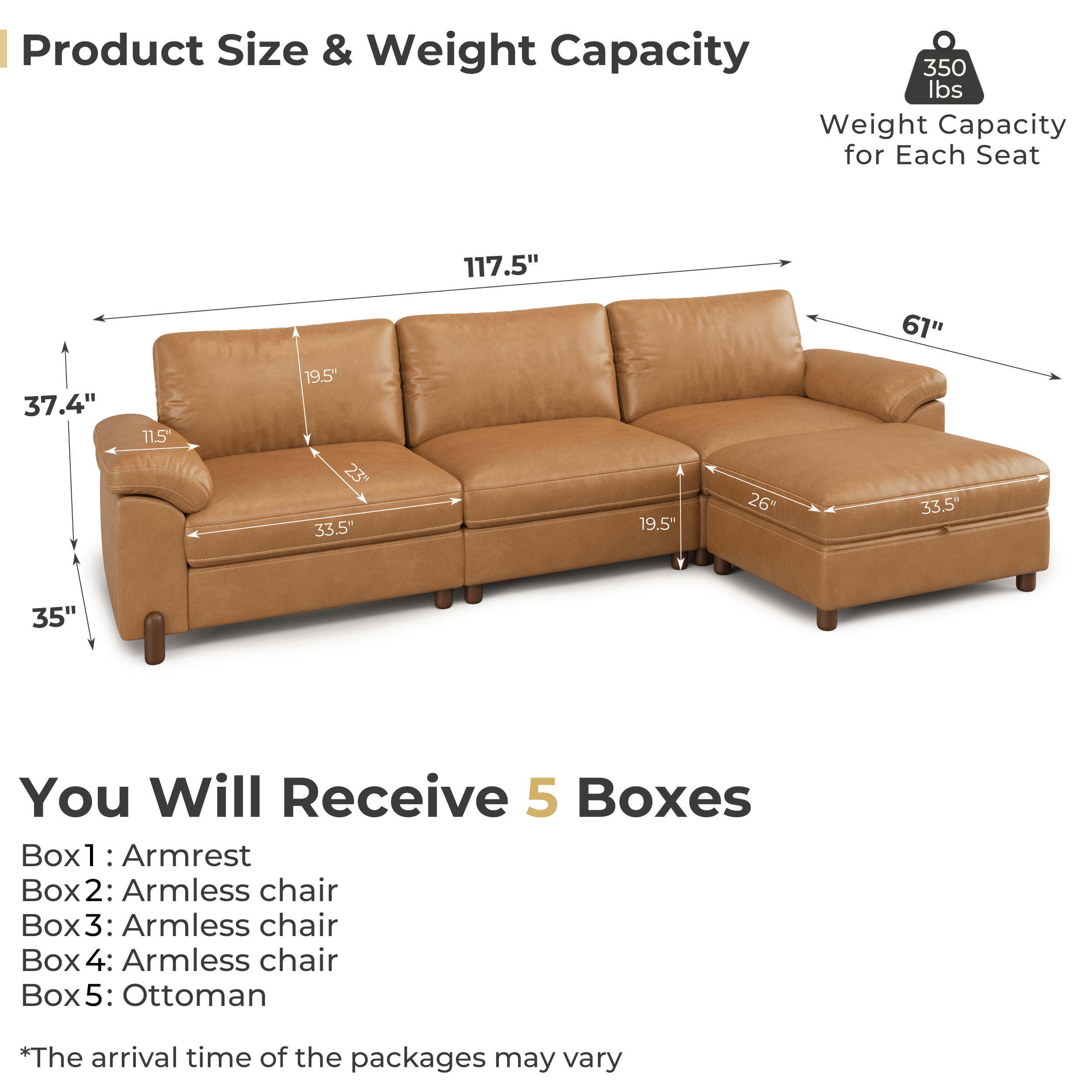 Vista Modular 4 | Ultimate Cozy Cinema Lounge