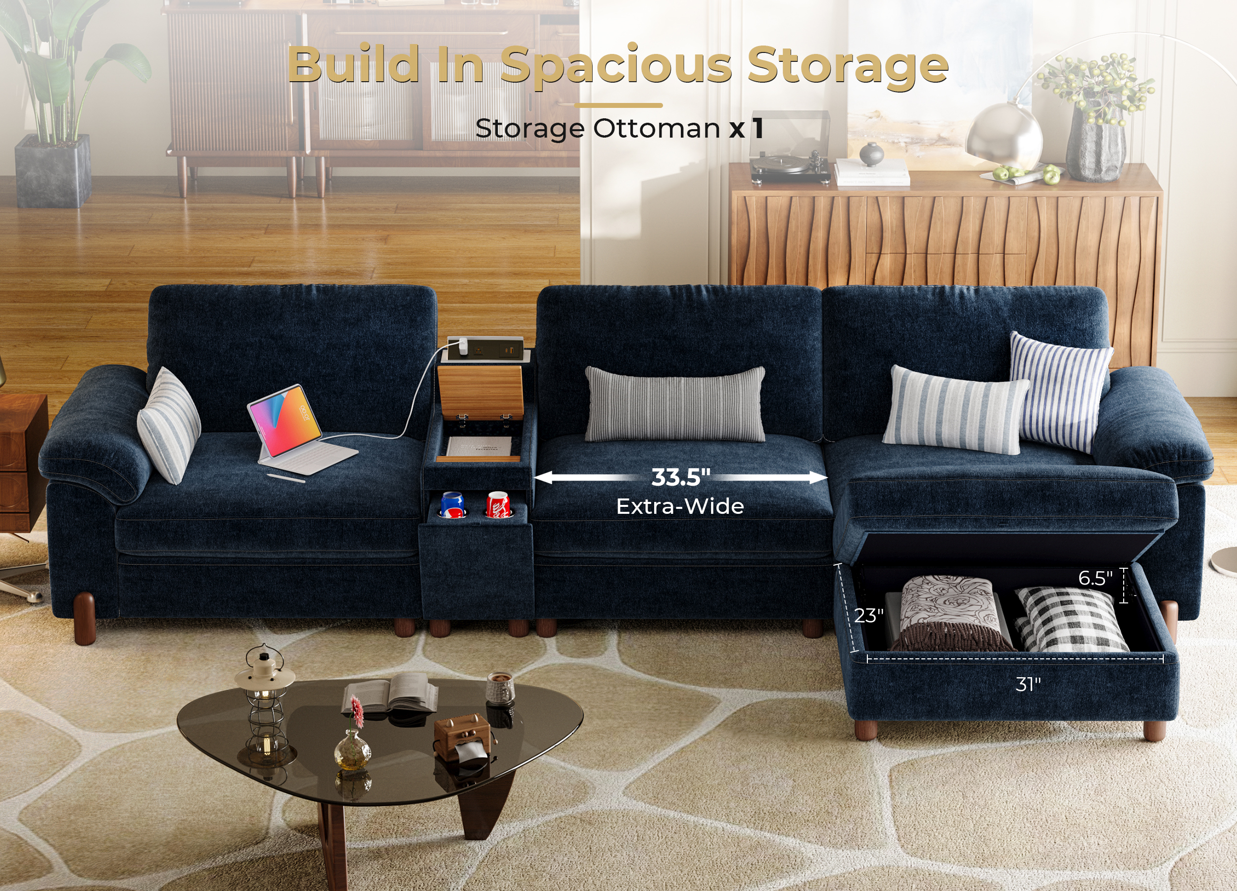 Vista Modular 5 | Ultimate Cozy Cinema Lounge