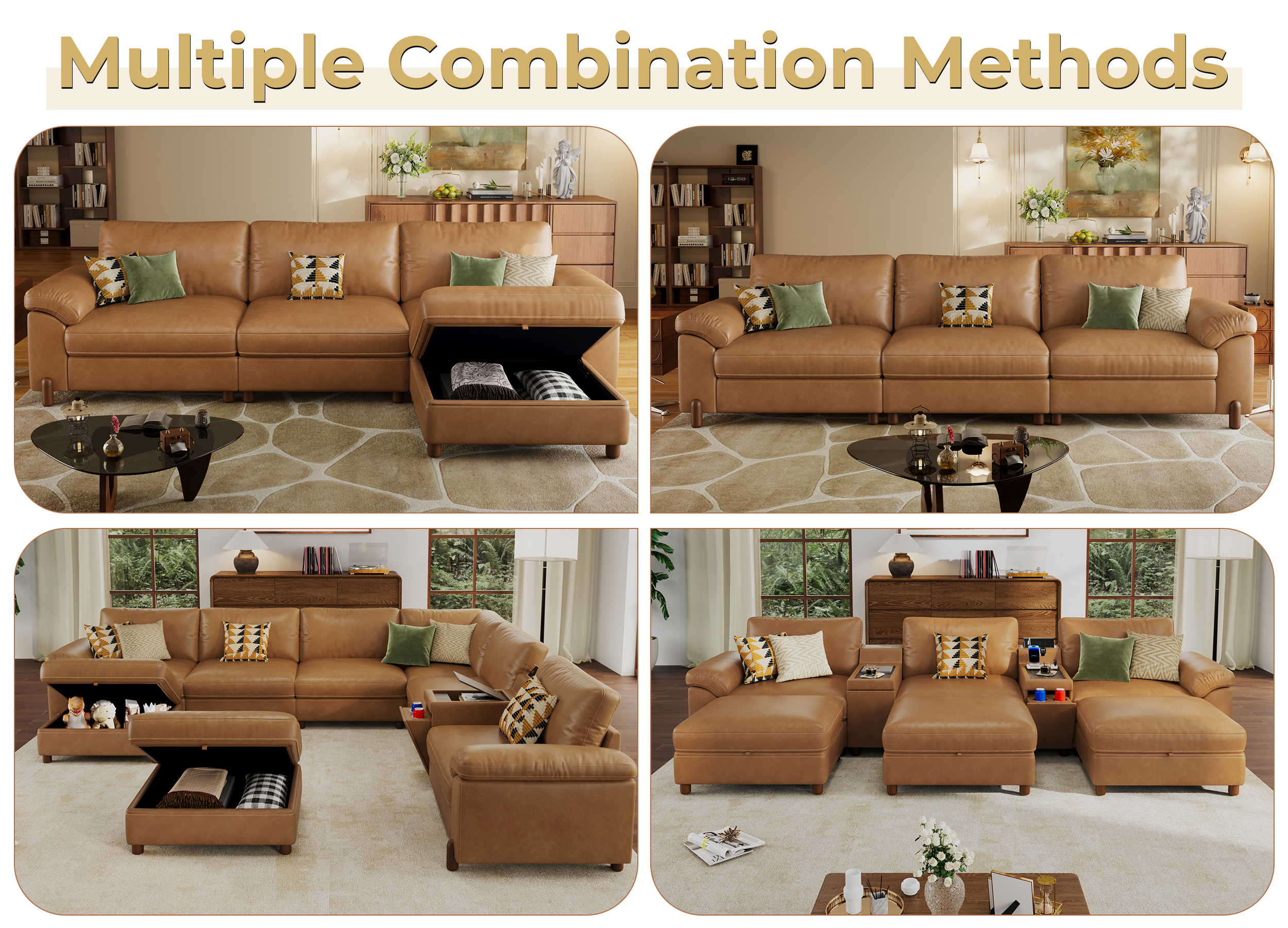 Vista Modular 4 | Ultimate Cozy Cinema Lounge