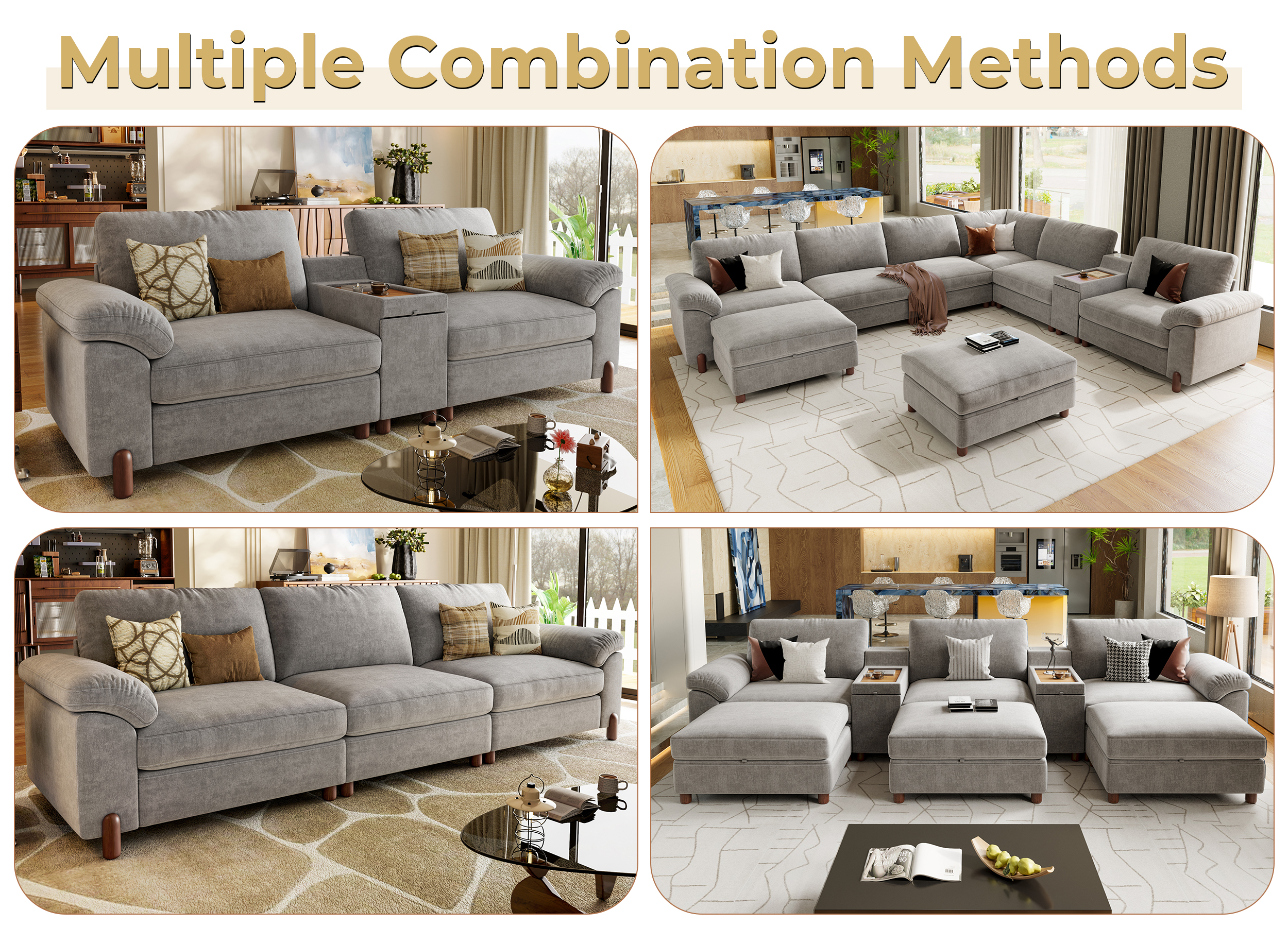 Vista Modular 3 | The Cloud-Couch Collection