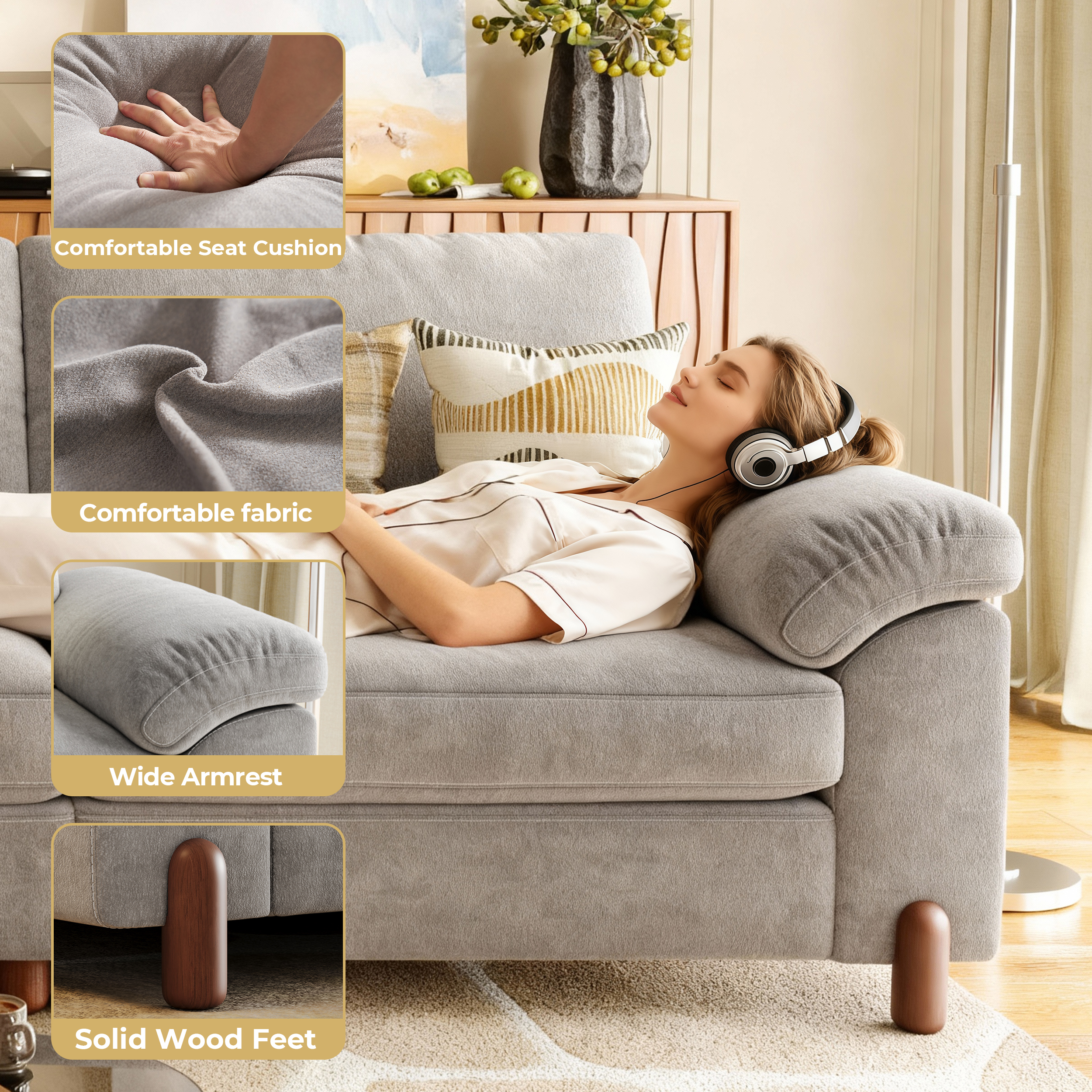 Vista Modular 5 | Ultimate Cozy Cinema Lounge