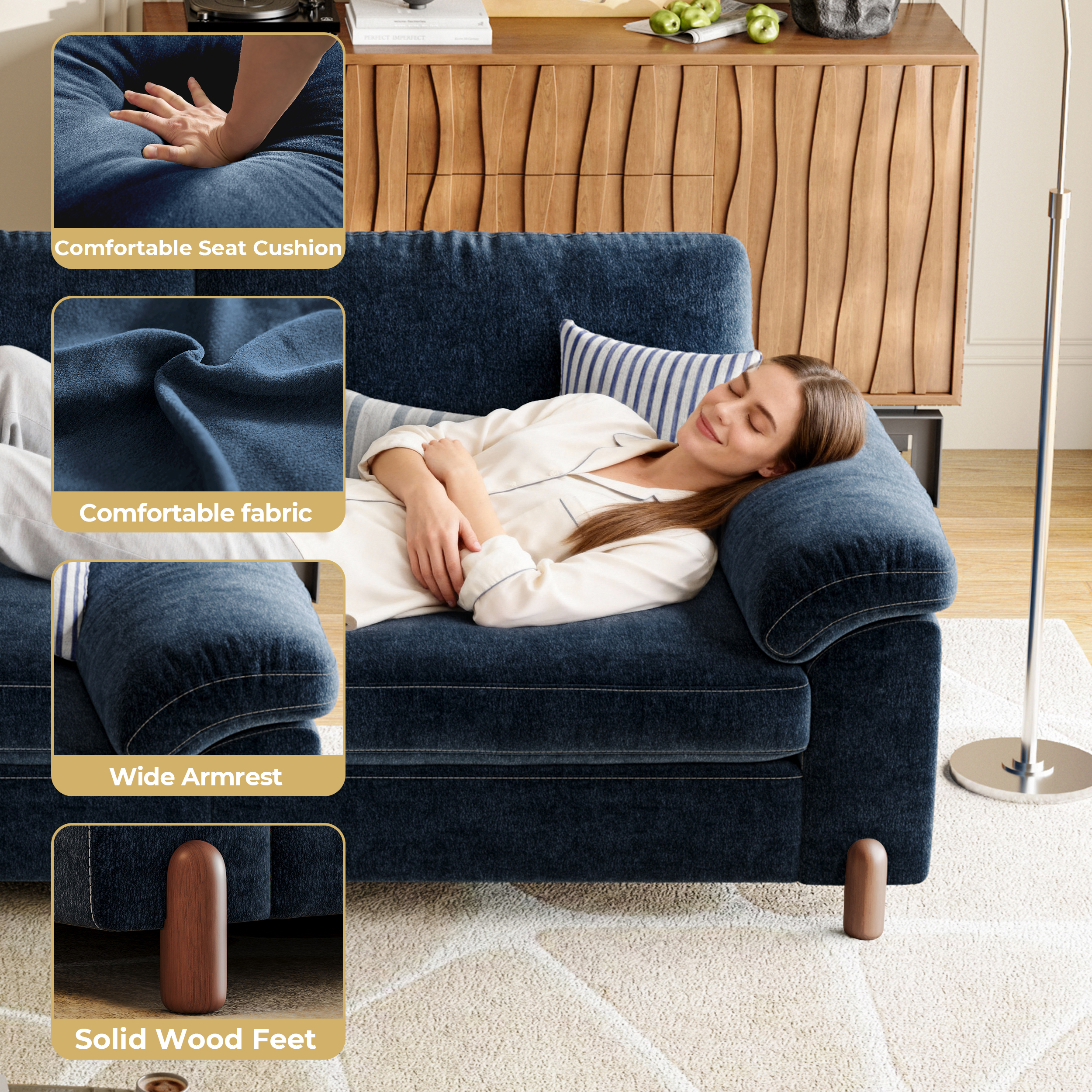 Vista Modular 4 | Ultimate Cozy Cinema Lounge