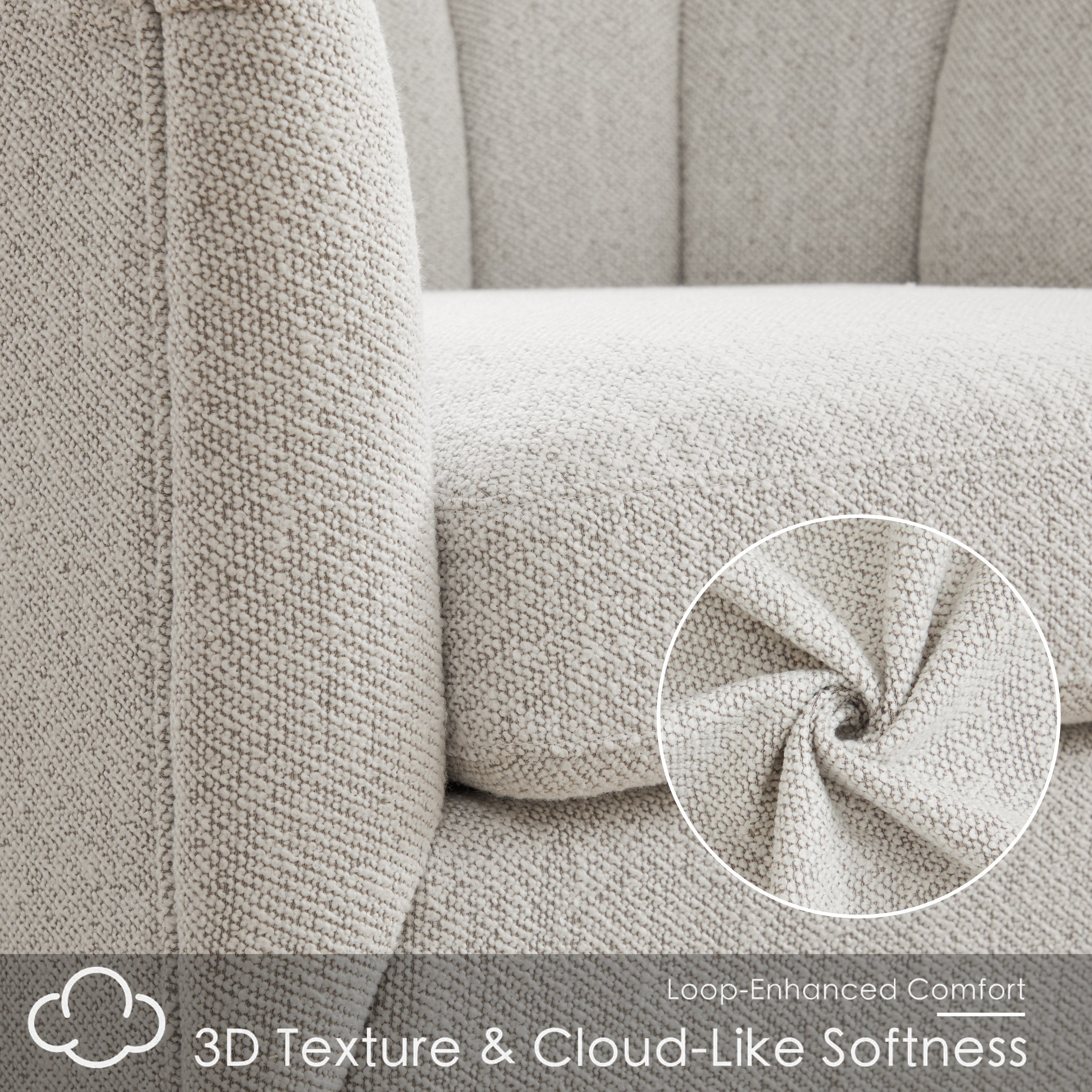 Wolen Modern Swivel Accent Chair