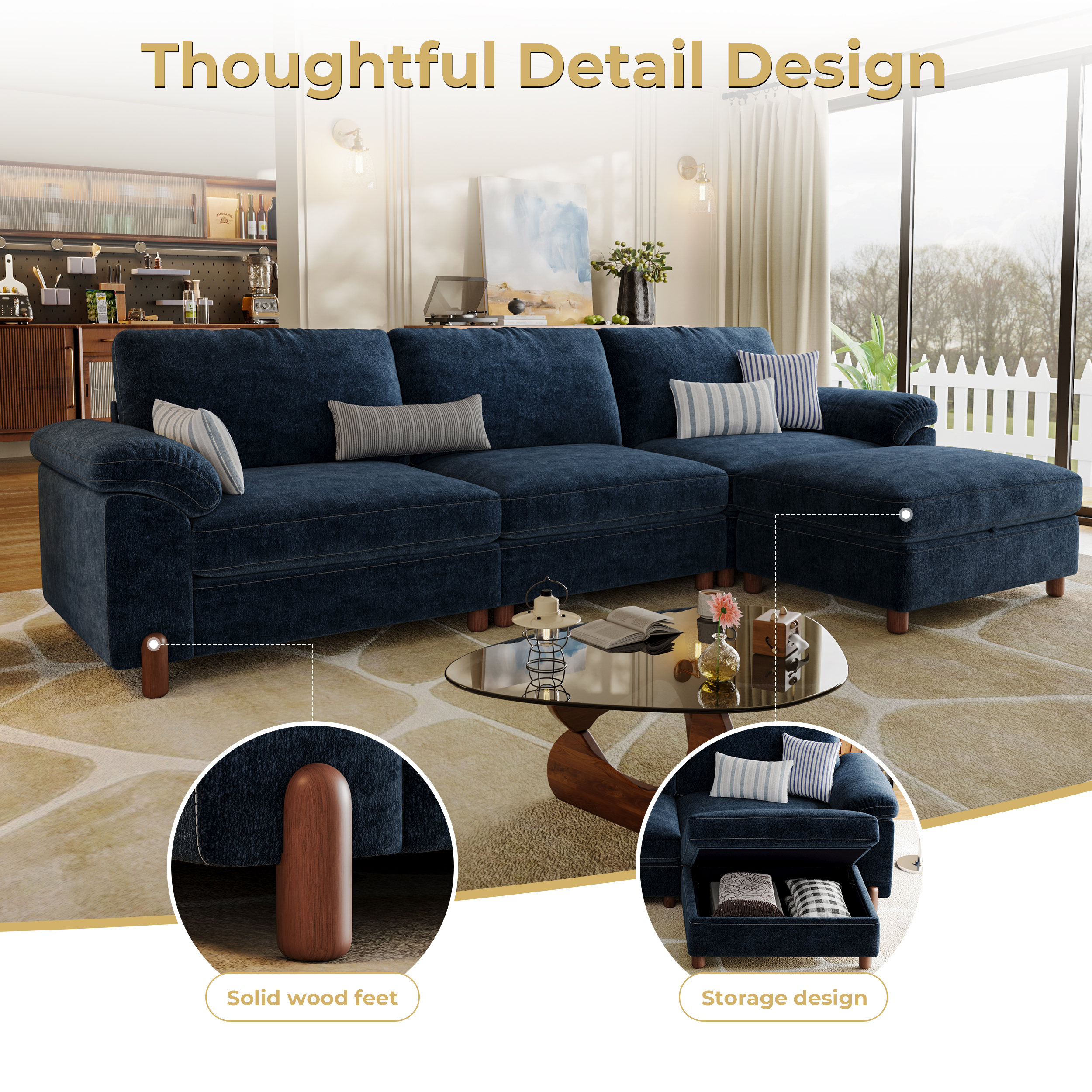 Vista Modular 4 | Ultimate Cozy Cinema Lounge