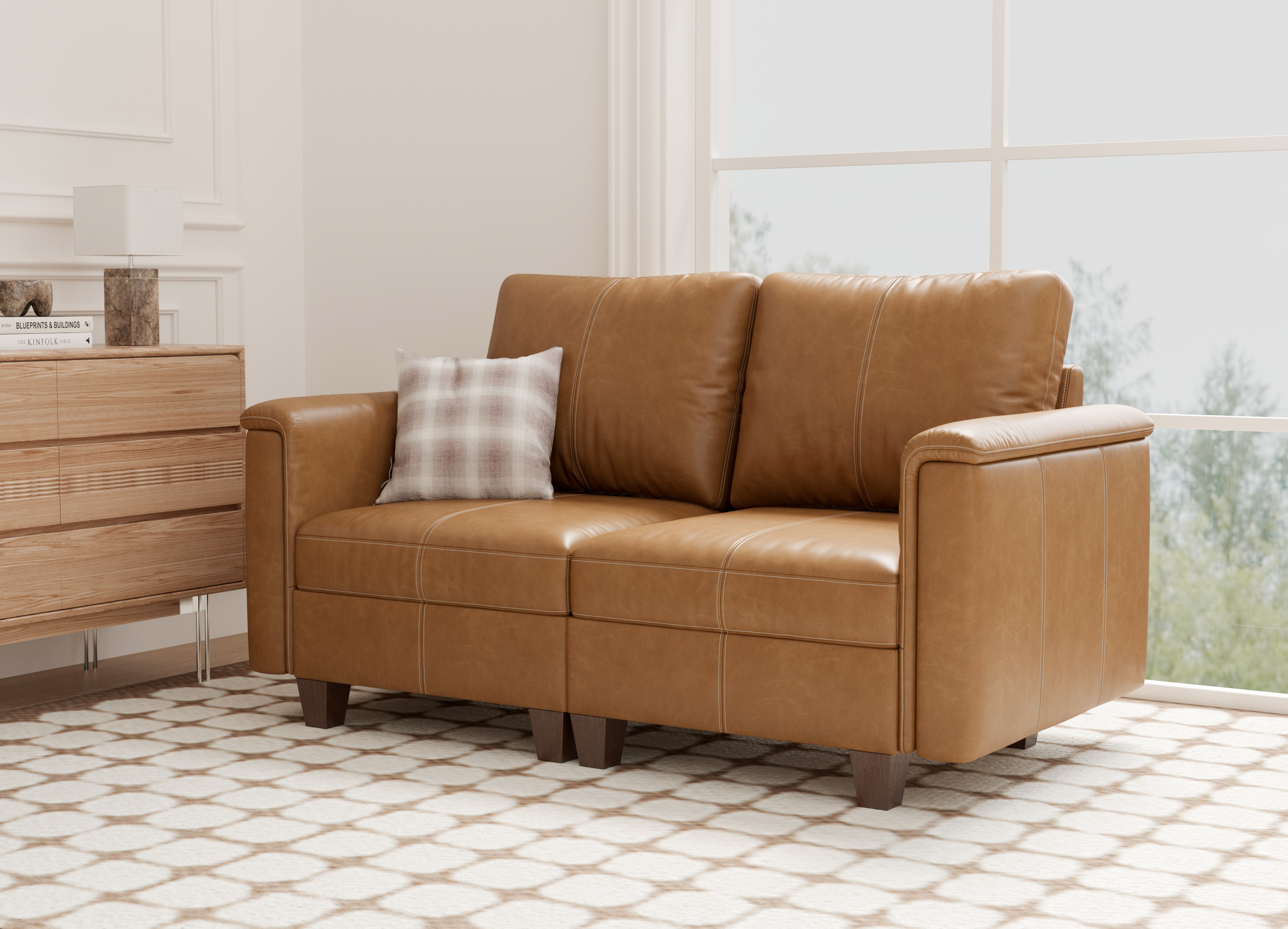 Modular SectionaL Sofa 2 Seats with storage