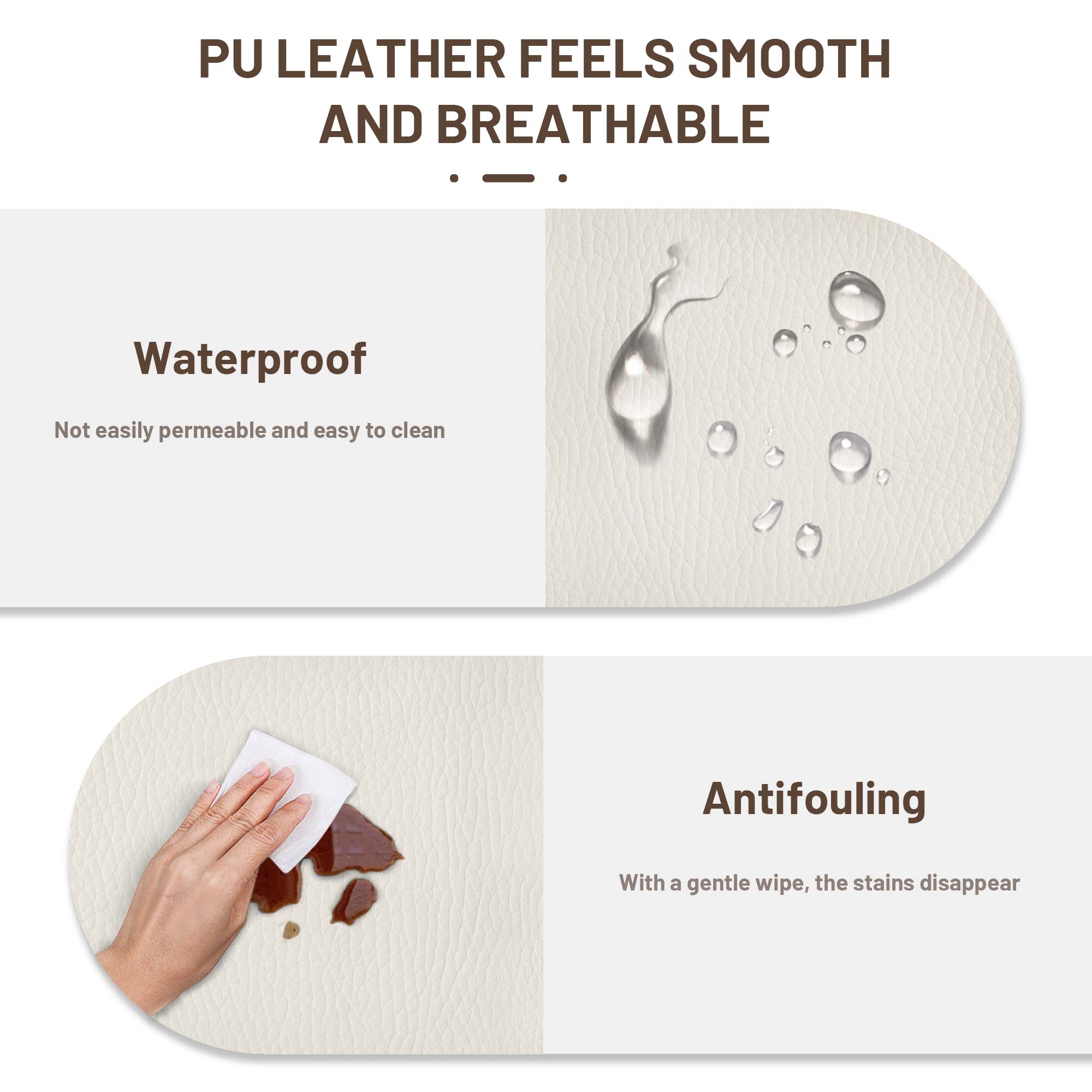 Queen Size Bed Frame with Drawers Storage, Leather Upholstered Platform Bed with Charging Station