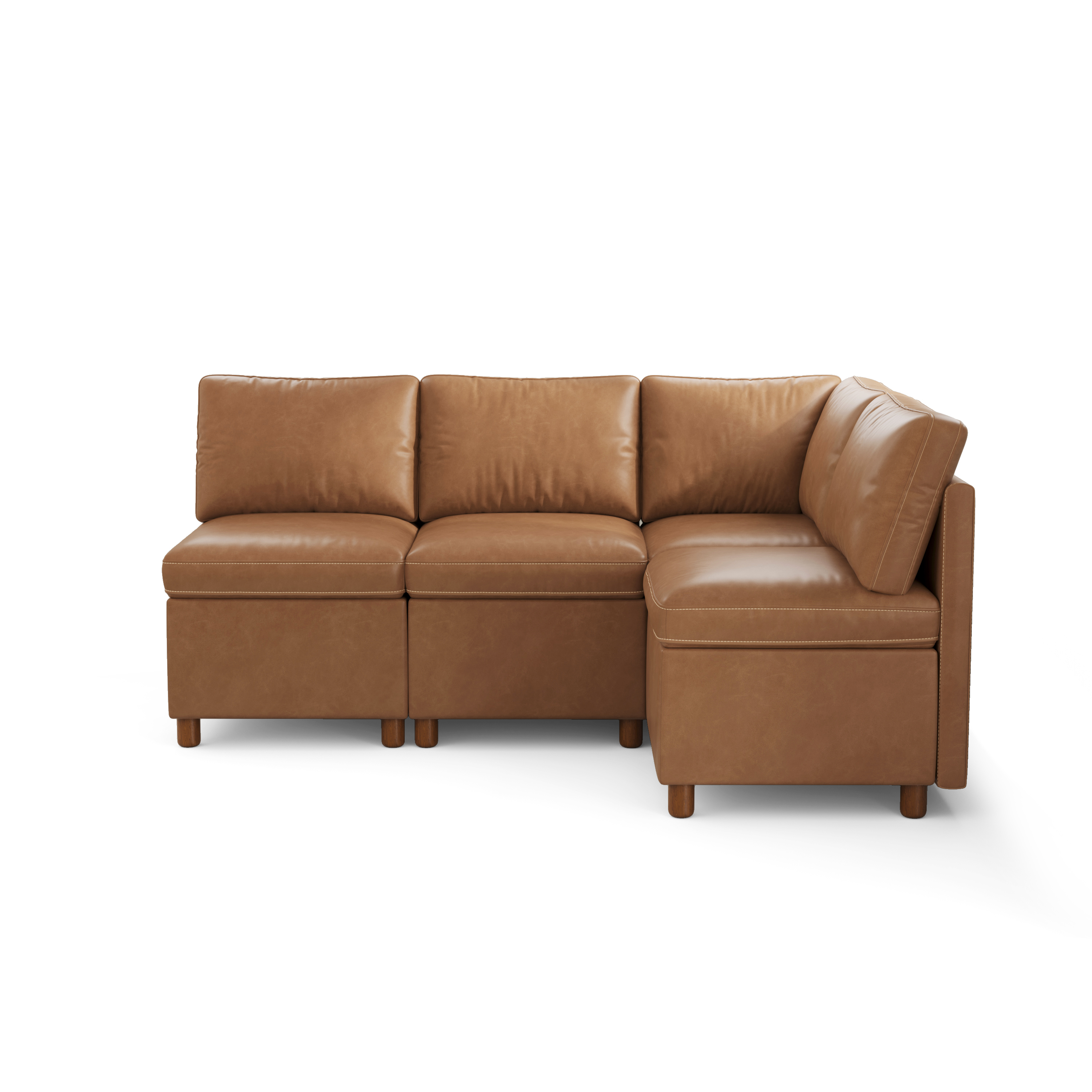 Aura 4-Seat L-Shaped Breakfast Nook with Hidden Storage