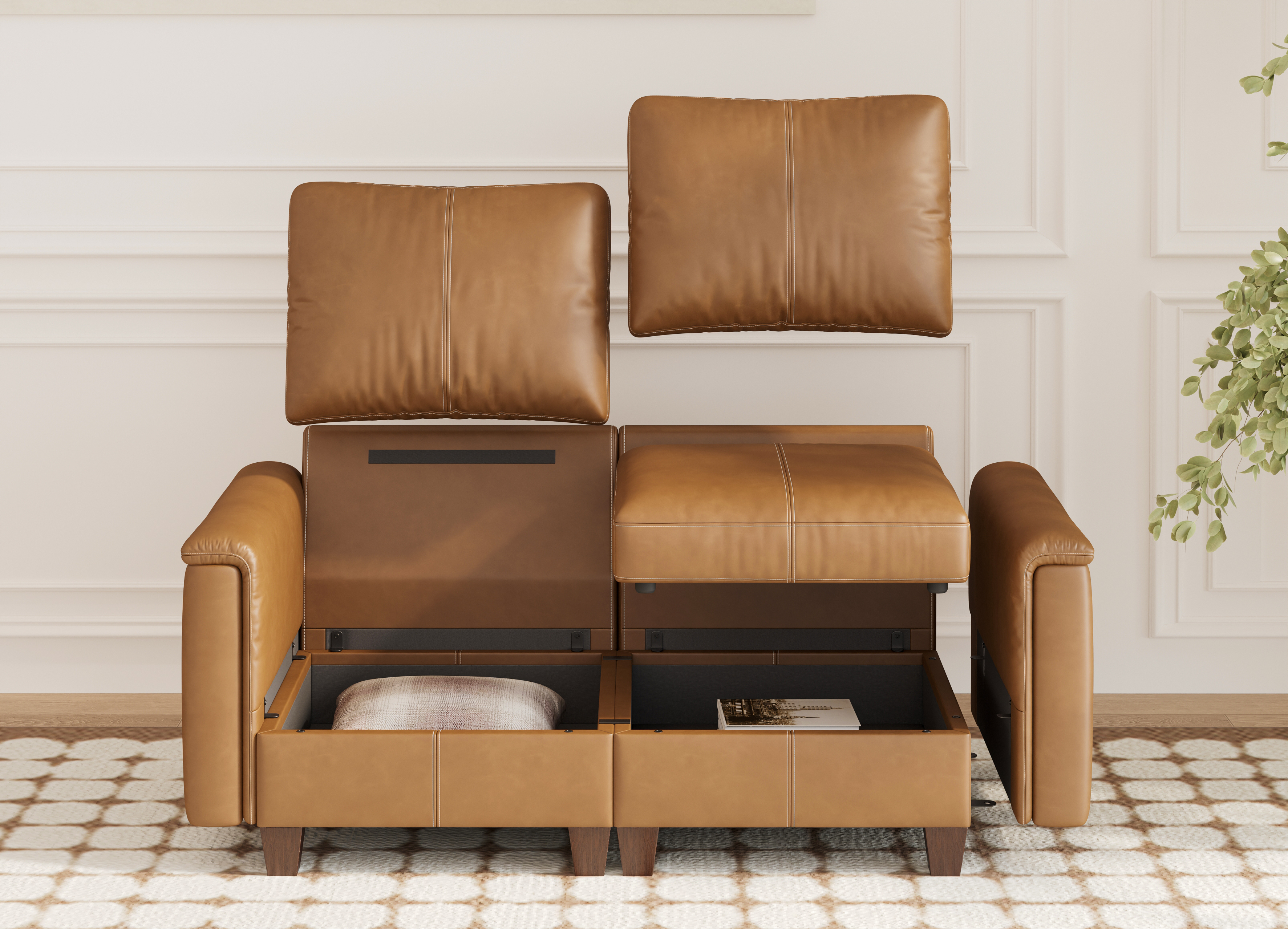 MS-01 Armrest & Seat & Ottoman