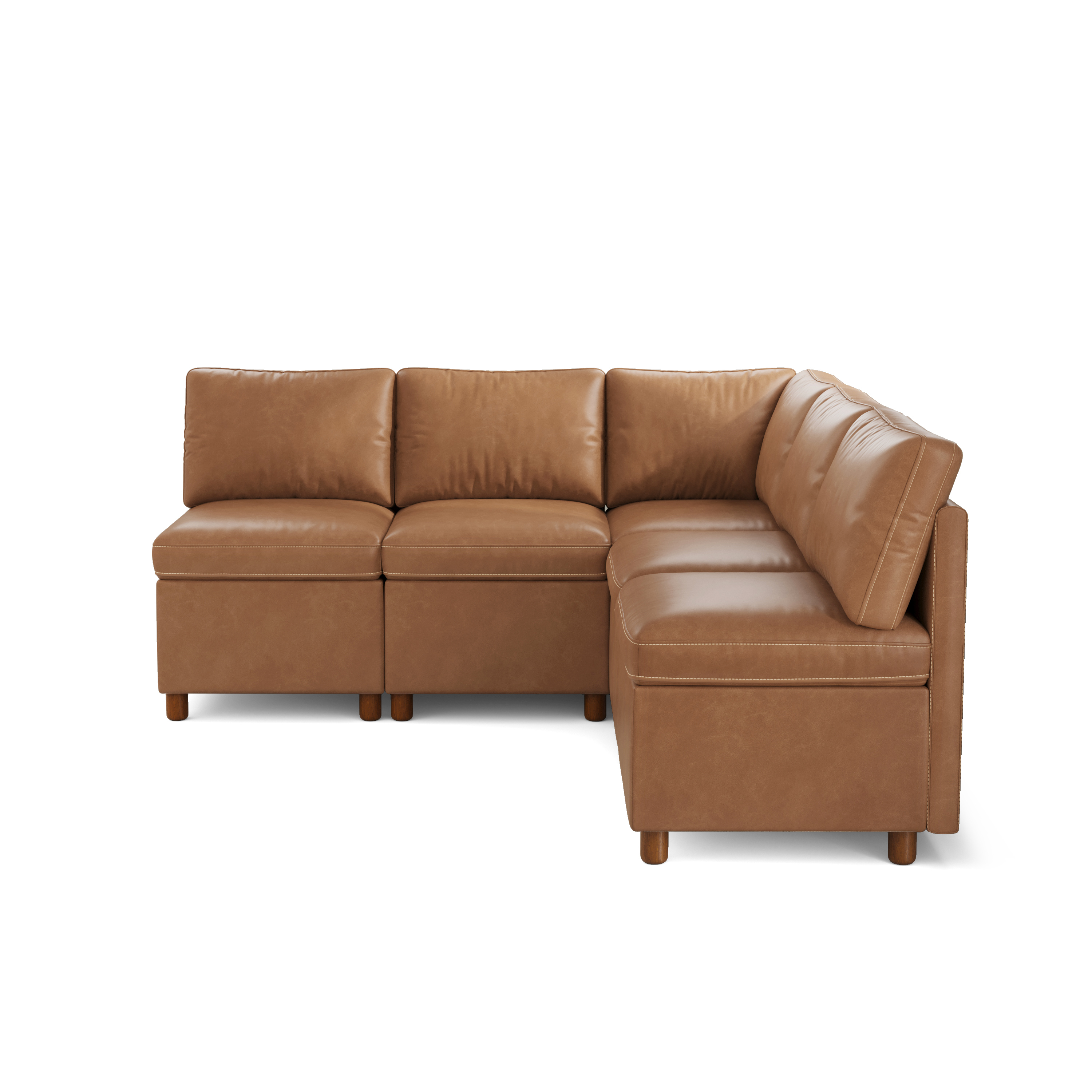 Aura 5-Seat L-Shaped Breakfast Nook with Hidden Storage