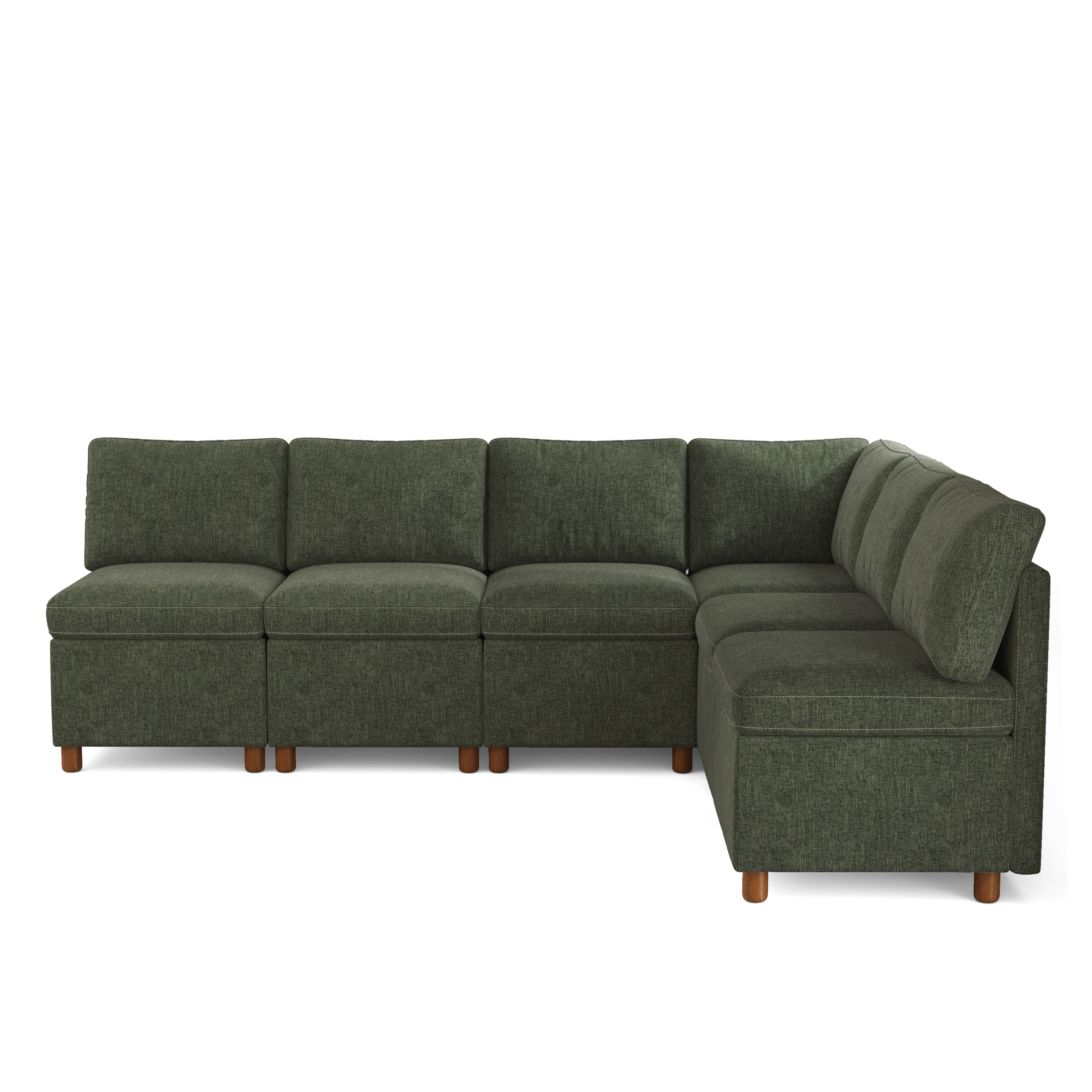 Aura 6-Seat L-Shaped Breakfast Nook with Hidden Storage