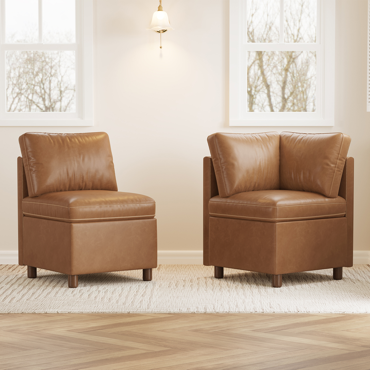 Aura Modular Single Seat & Corner Seat with Storage