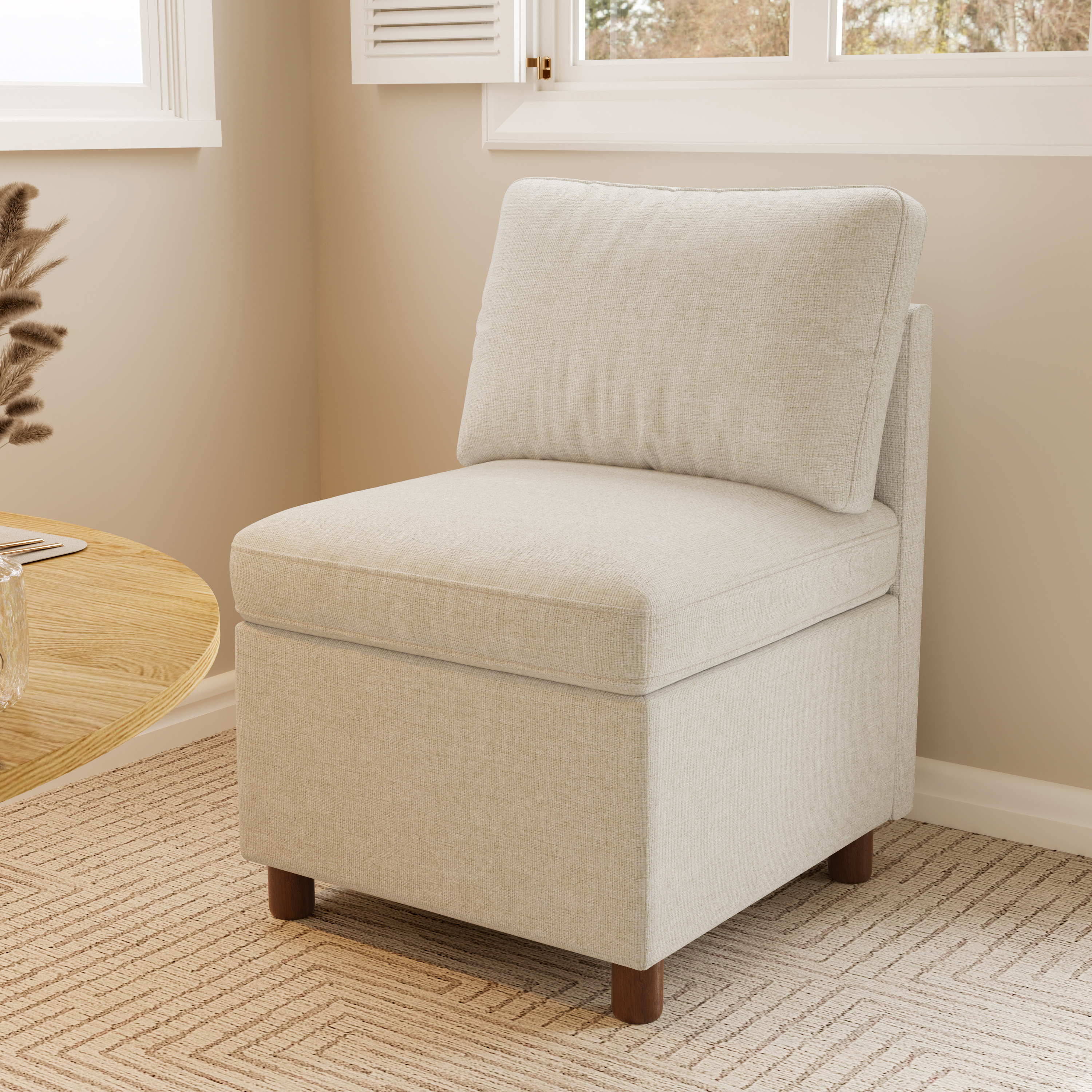 Aura Modular Single Storage Chair | Detachable Module | SITJOY