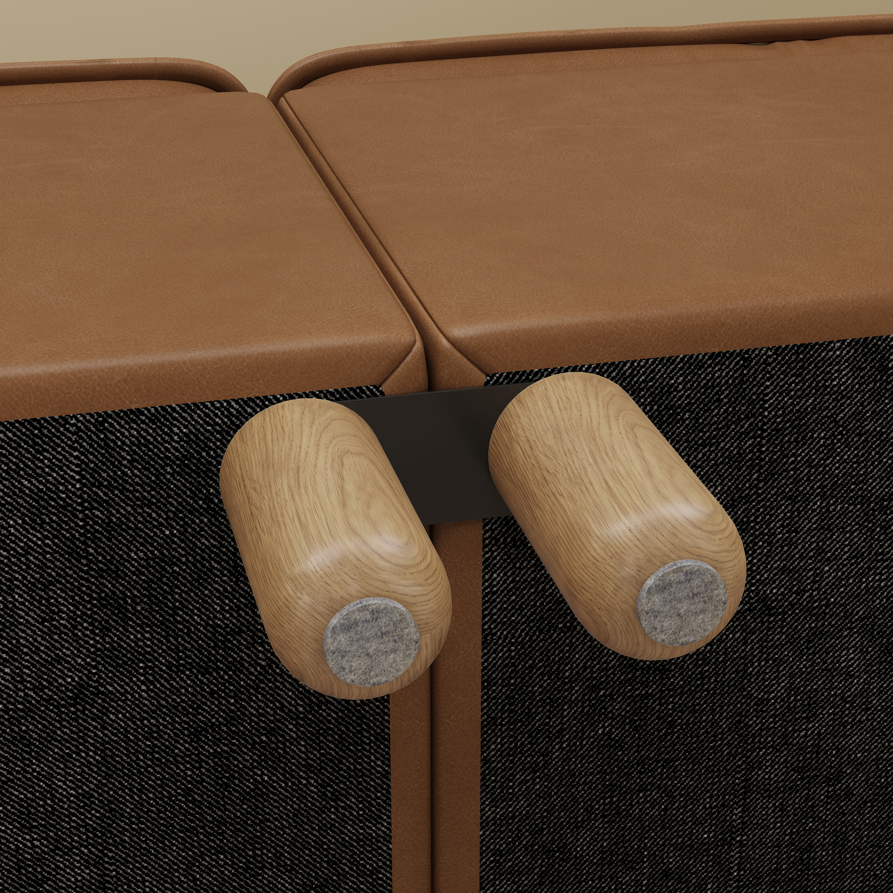 10-Seat U-shaped Breakfast Nook with Hidden Storage