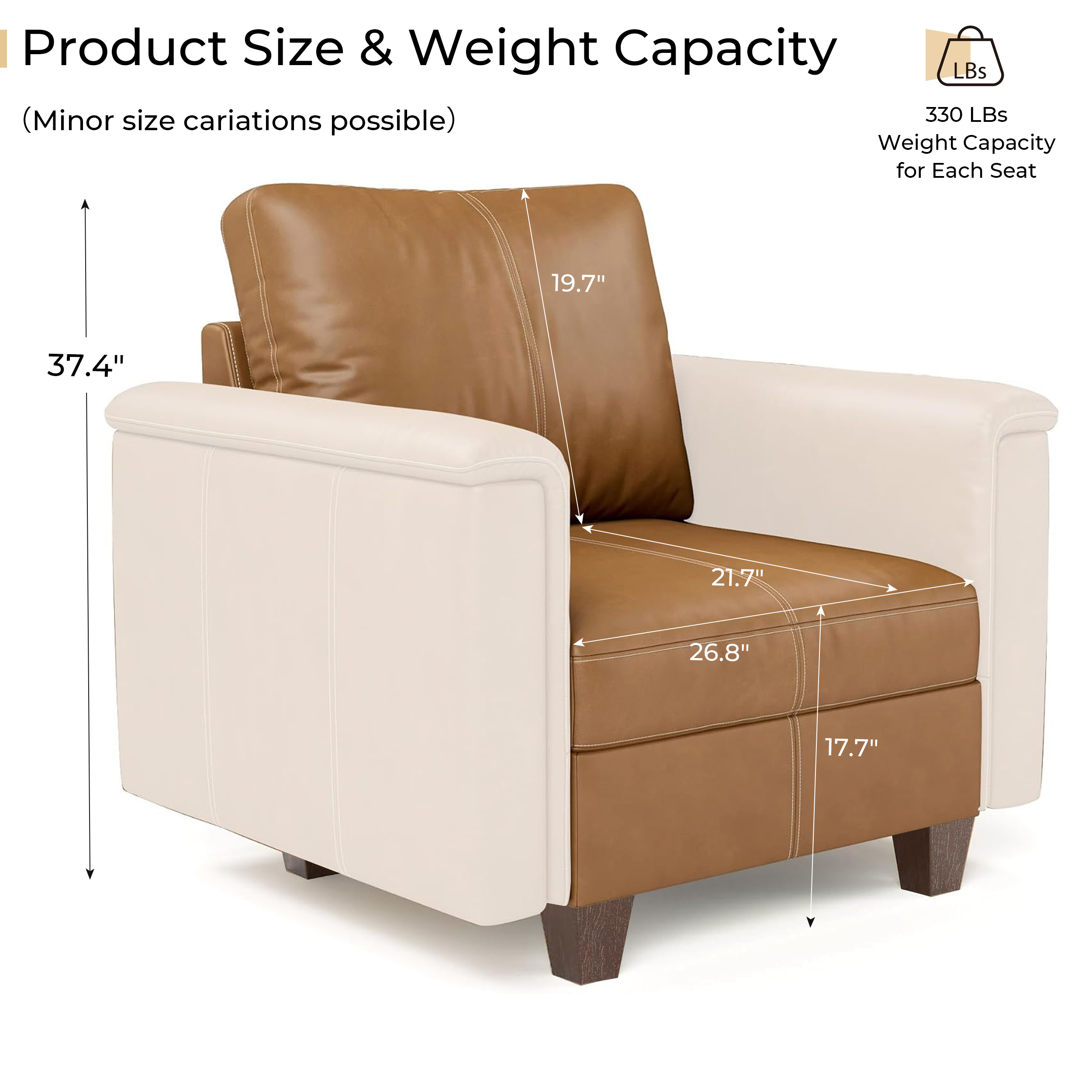 Nexus Armrest Seat | Ottoman And Seat | SITJOY