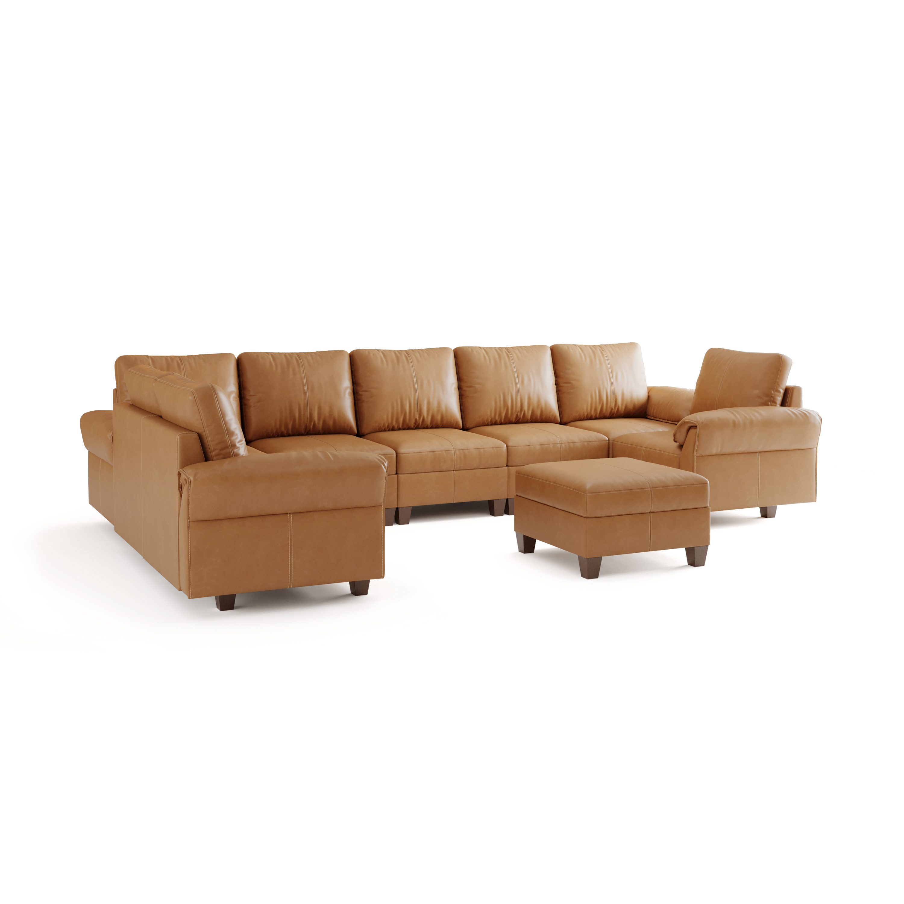 Nest Modular 9 Seats Sofa | Under-Seat Storage | SITJOY