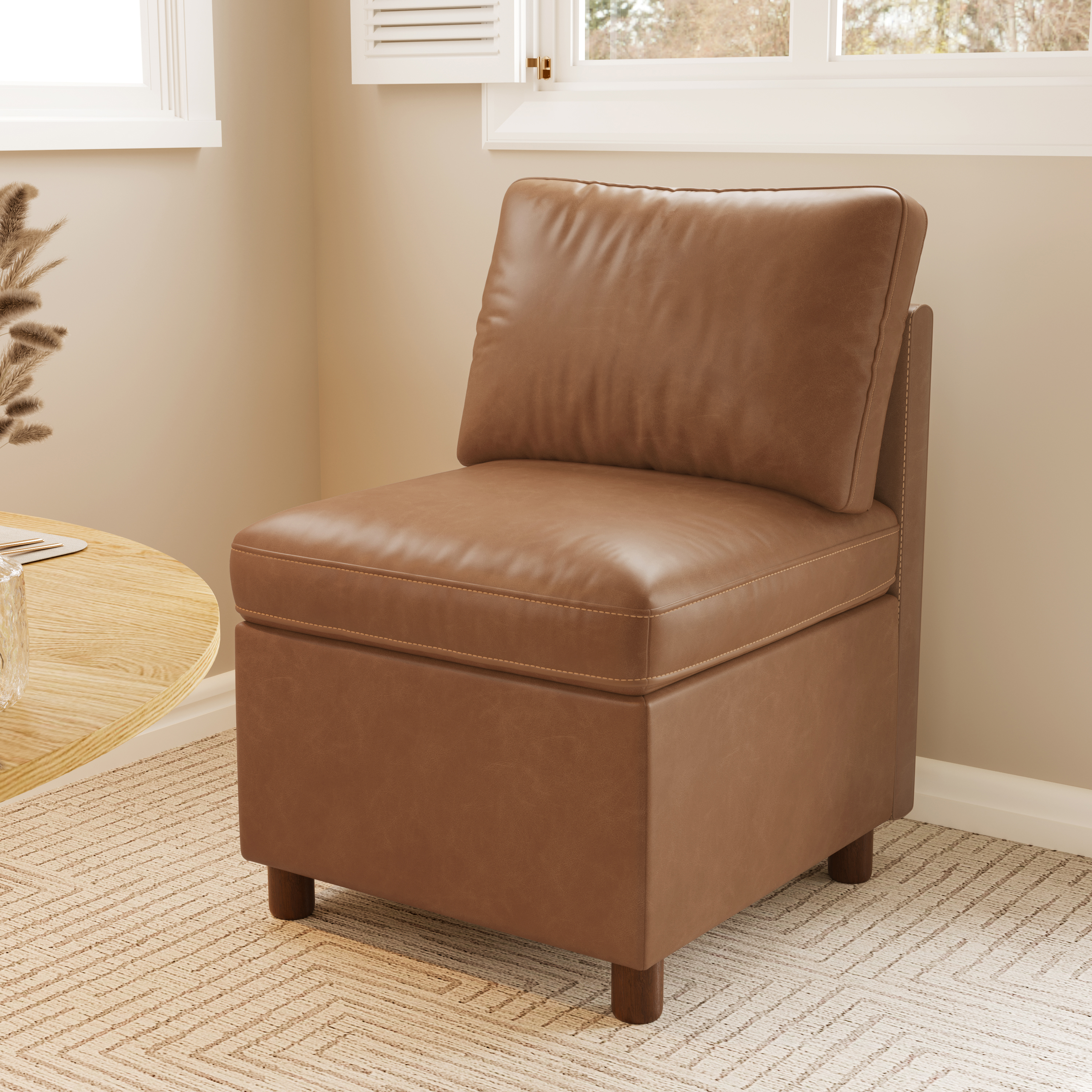 Aura Modular Single Storage Chair | Detachable Module | SITJOY