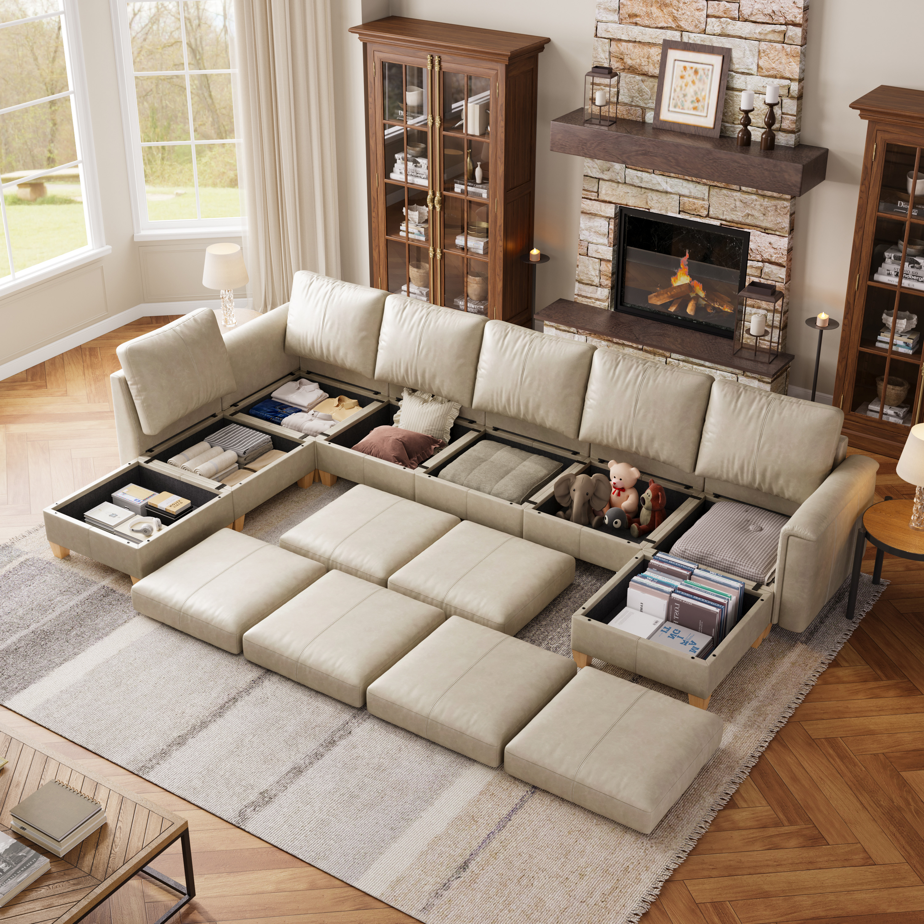 Nexus 8-Seat Sofa Bed | Sofa Cama Para Sala | SITJOY