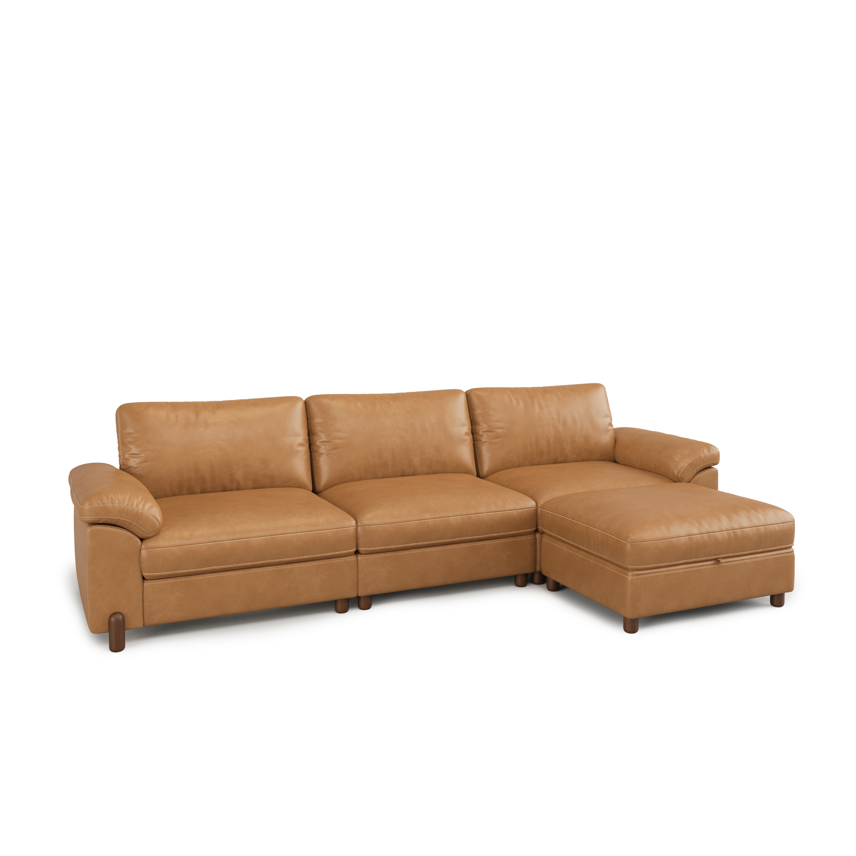Vista 4-Seat Compact L-Shaped Sectional with Chaise