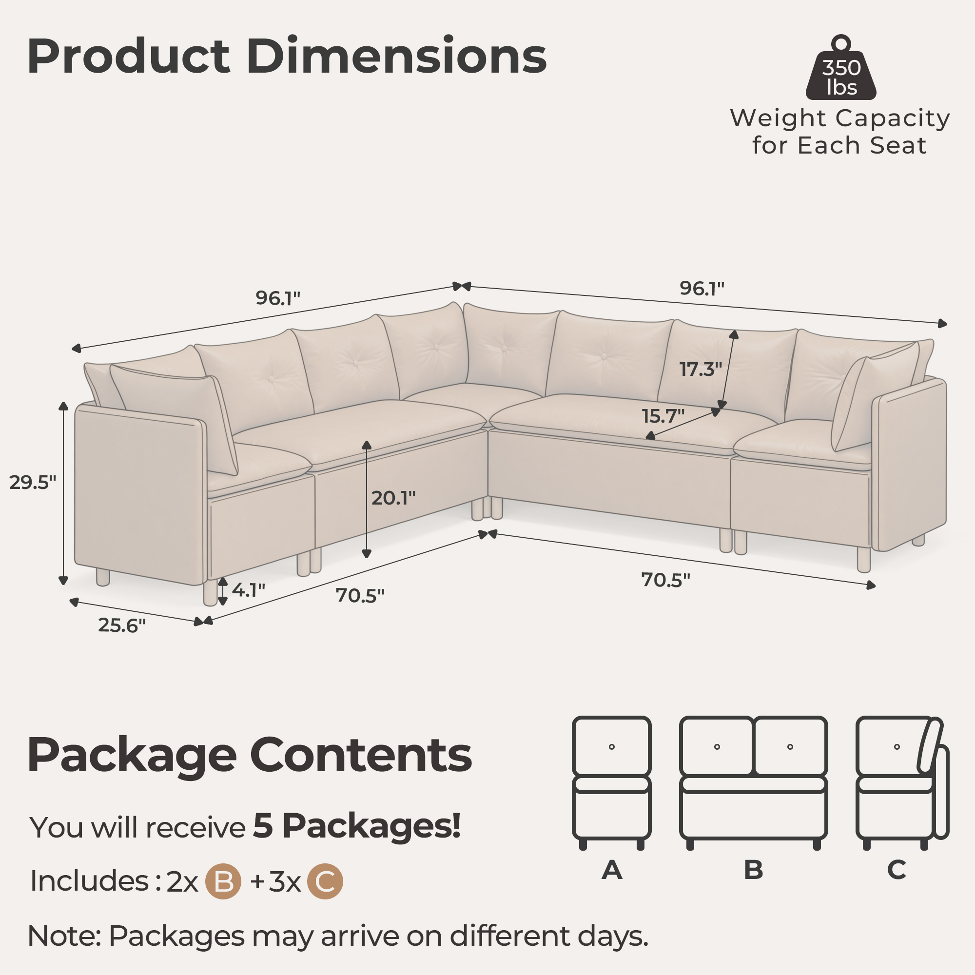 7-Seat Lounge Space with Hidden Storage