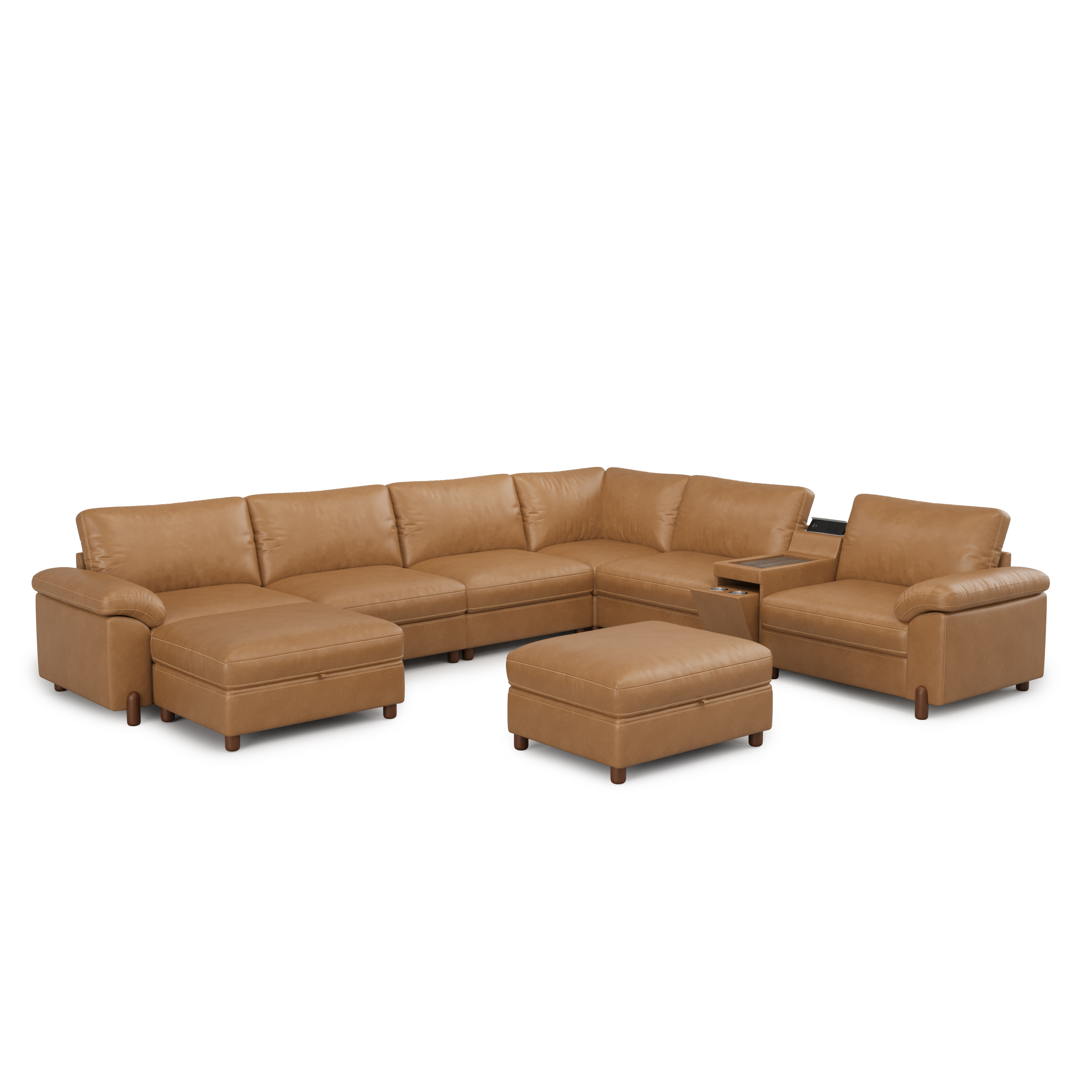 Vista 8-Seat U-Shaped Modular Sectional