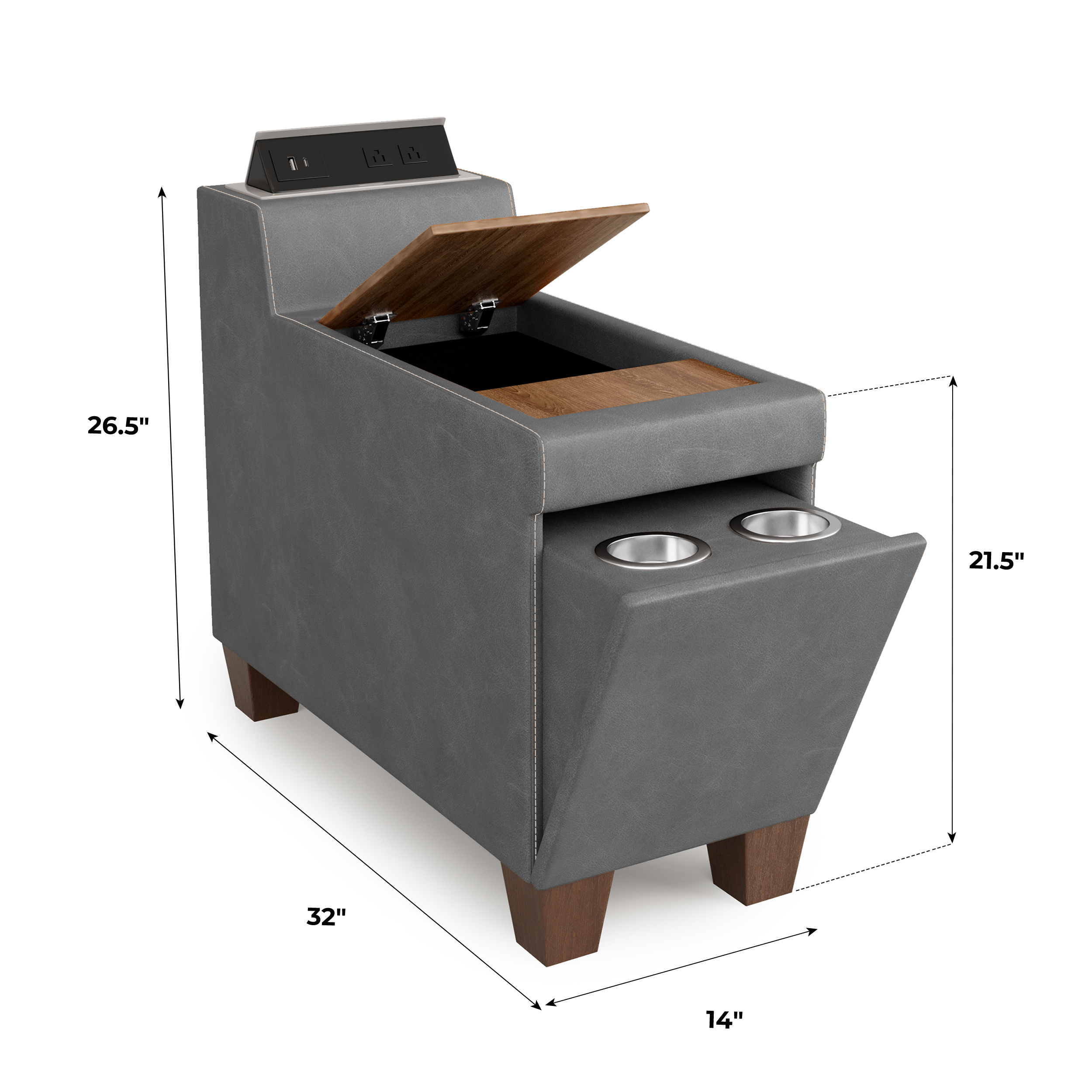 Nest Single Seat & Ottoman & Armrest Pair & Console