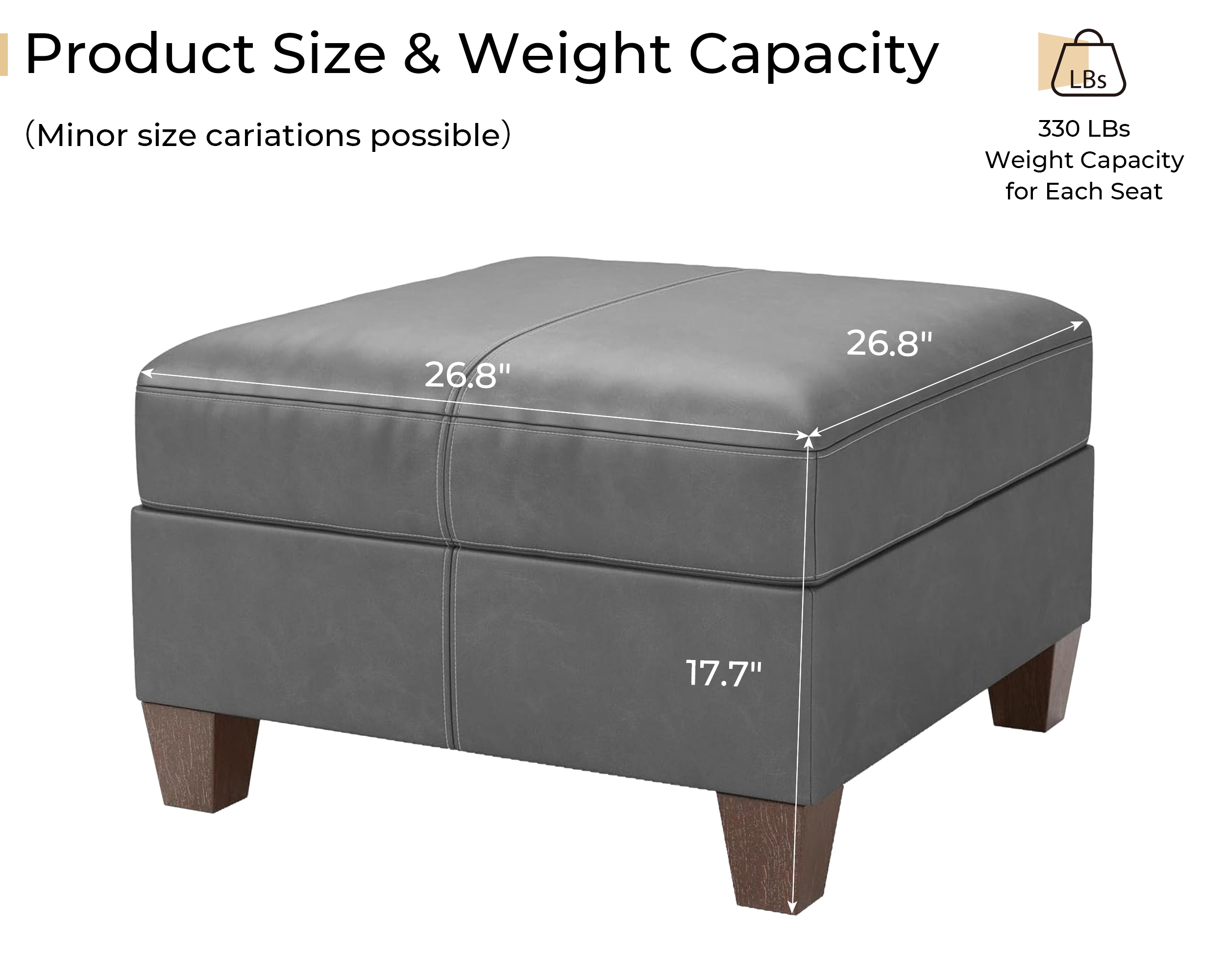Nexus Armrest Seat | Ottoman And Seat | SITJOY
