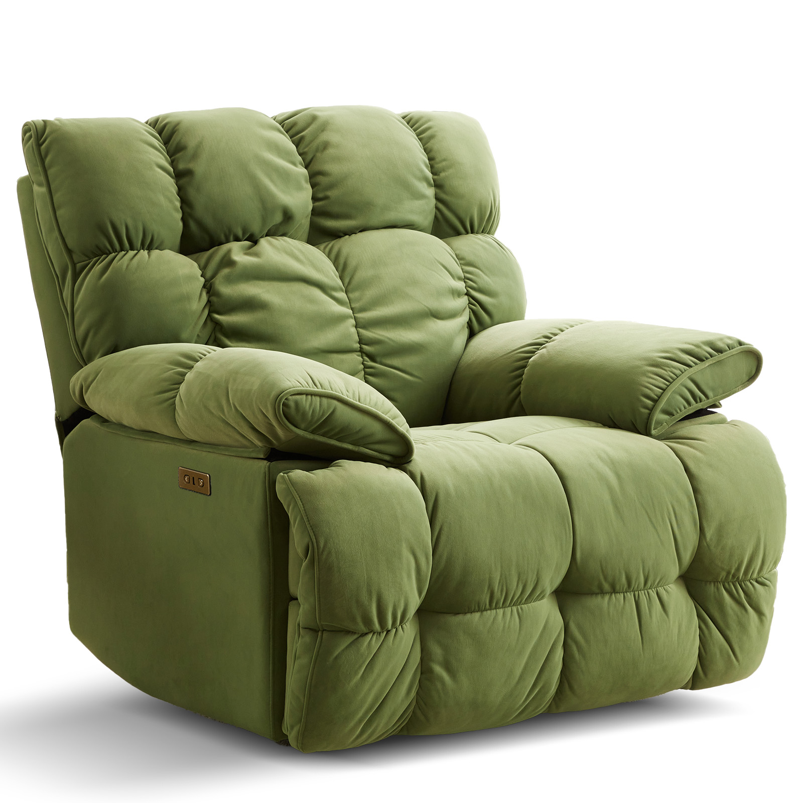 Oversized Swivel Rocker Glider Recliner with Cloud Comfort | SITJOY