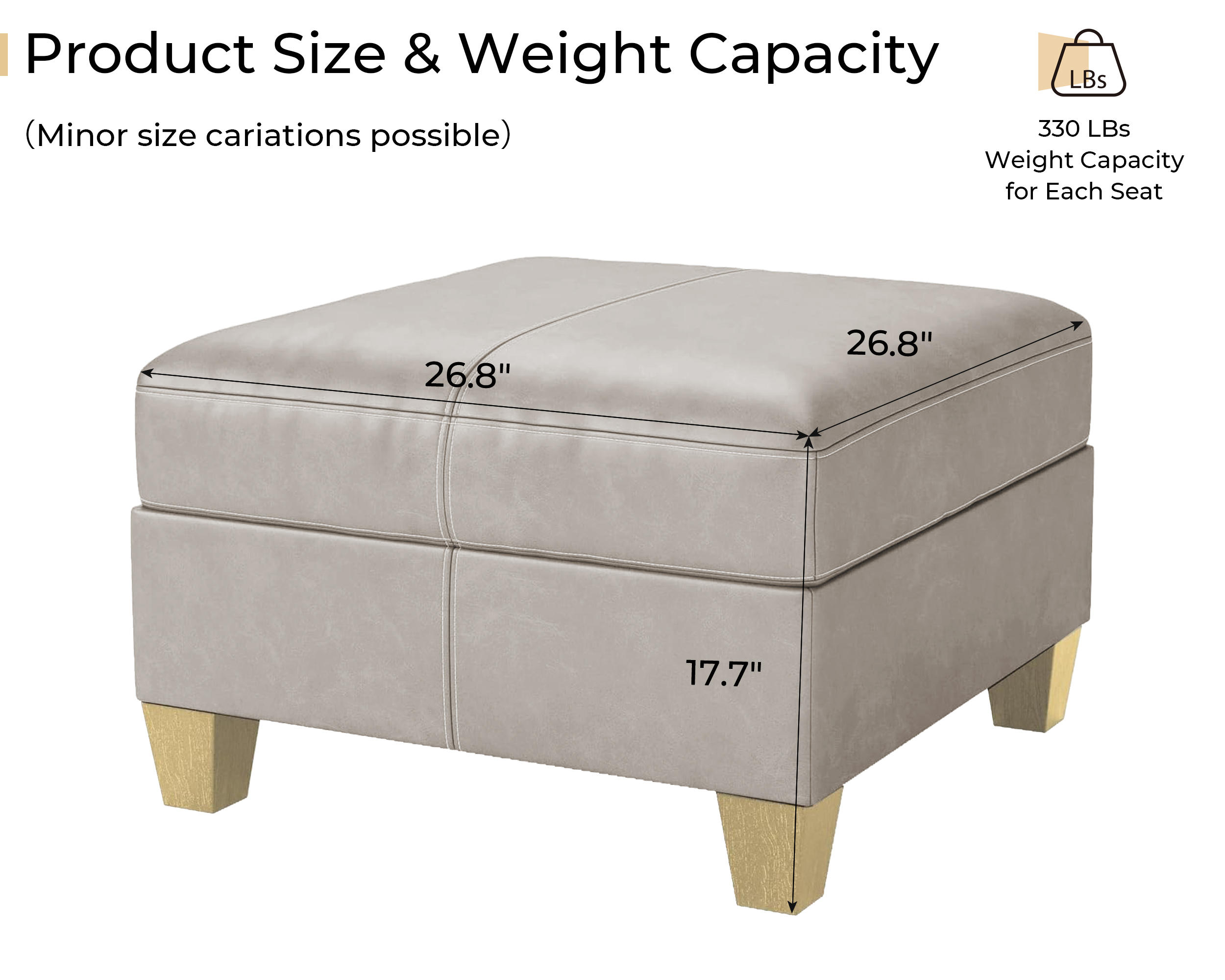 Nexus Armrest Seat | Ottoman And Seat | SITJOY