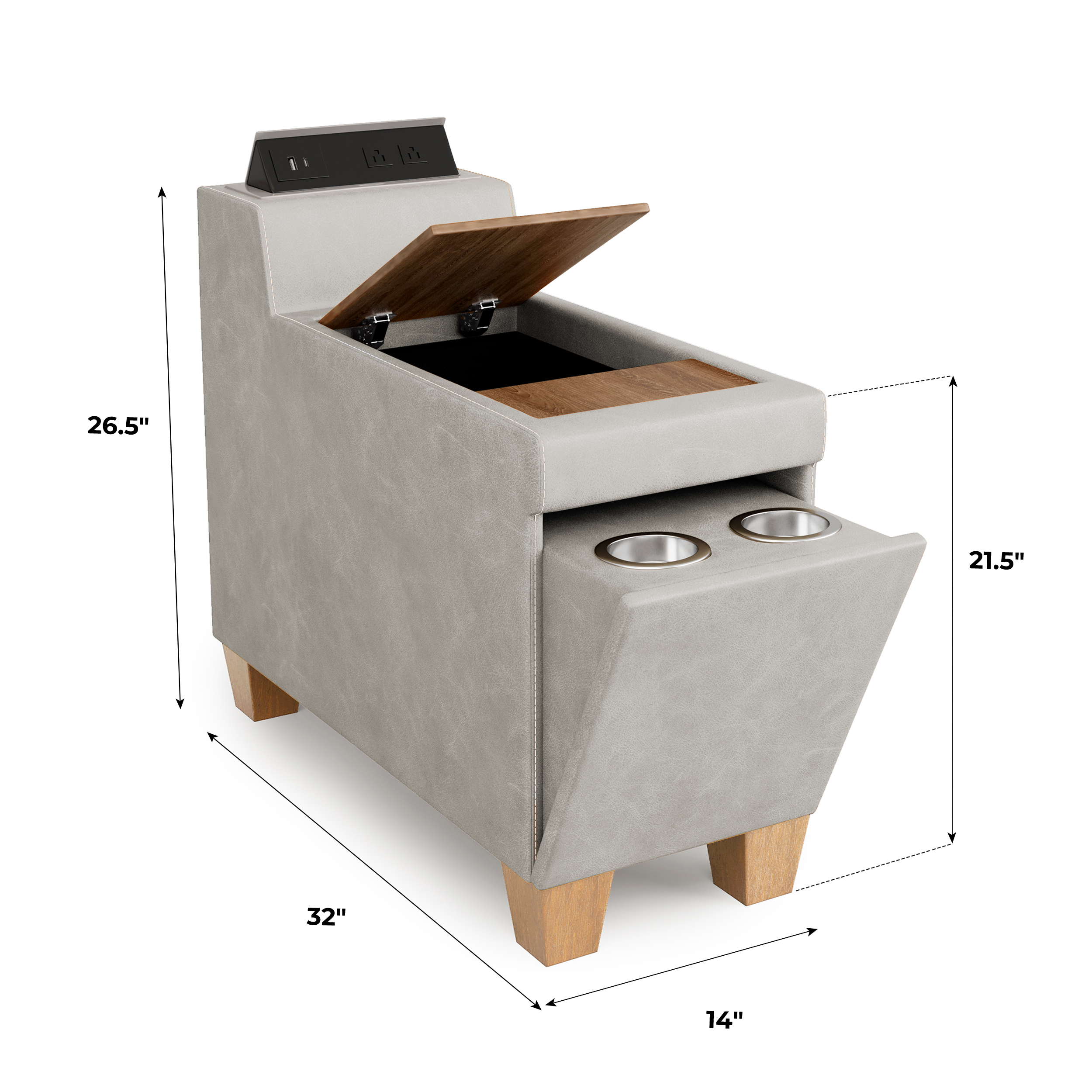 Nest Single Seat & Ottoman & Armrest Pair & Console