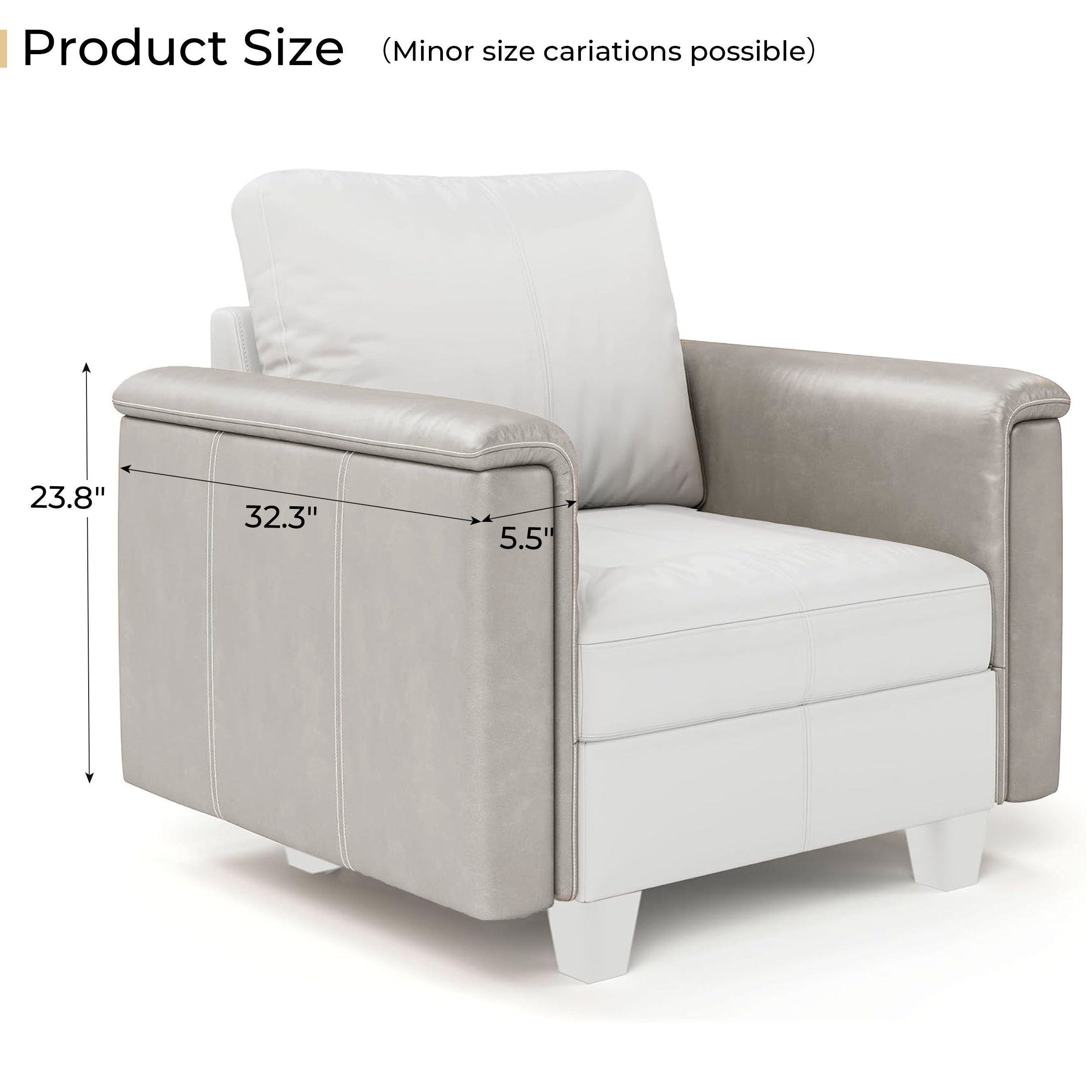 Nexus Armrest Seat | Ottoman And Seat | SITJOY