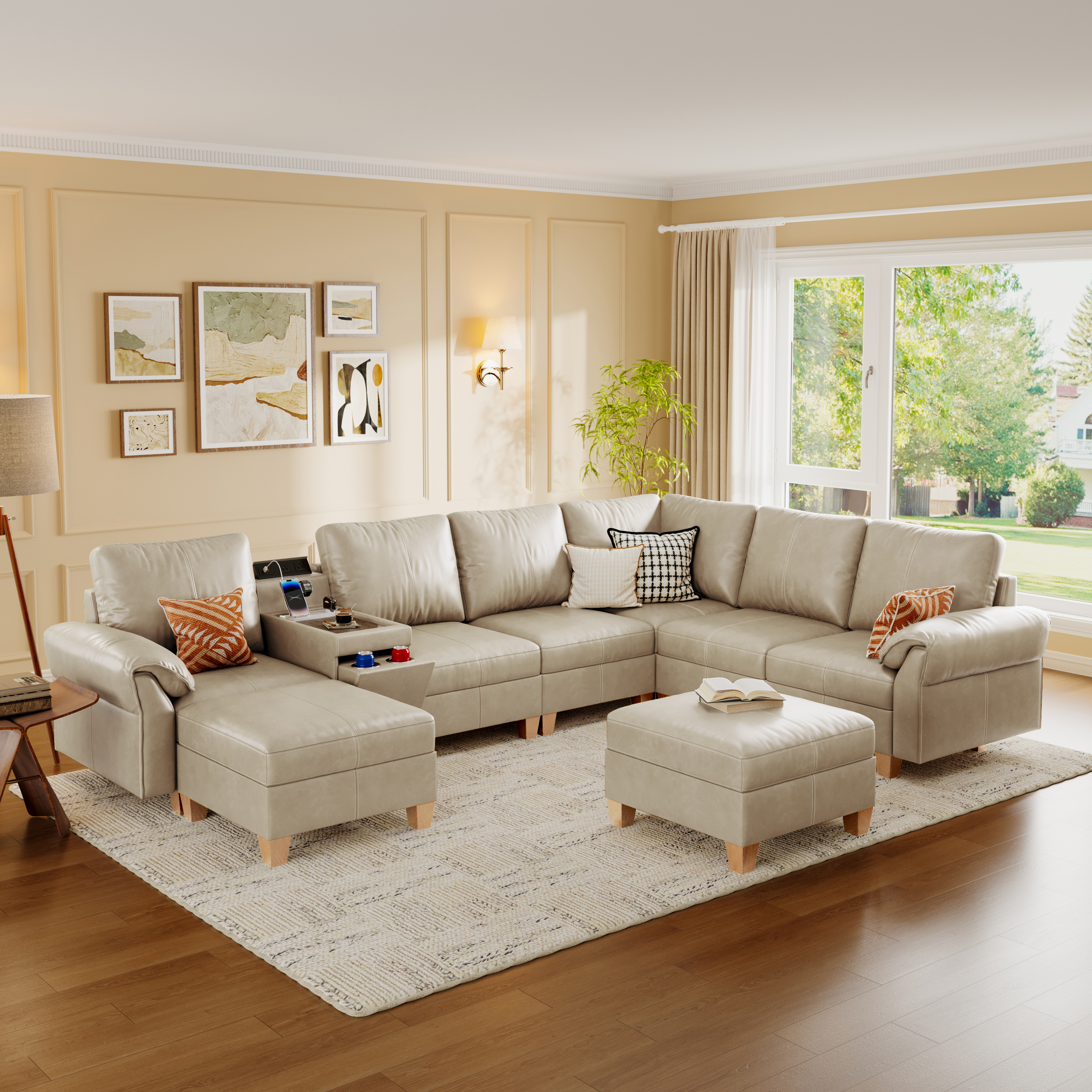 Nest Modular 8 SeatsSofa| SITJOY