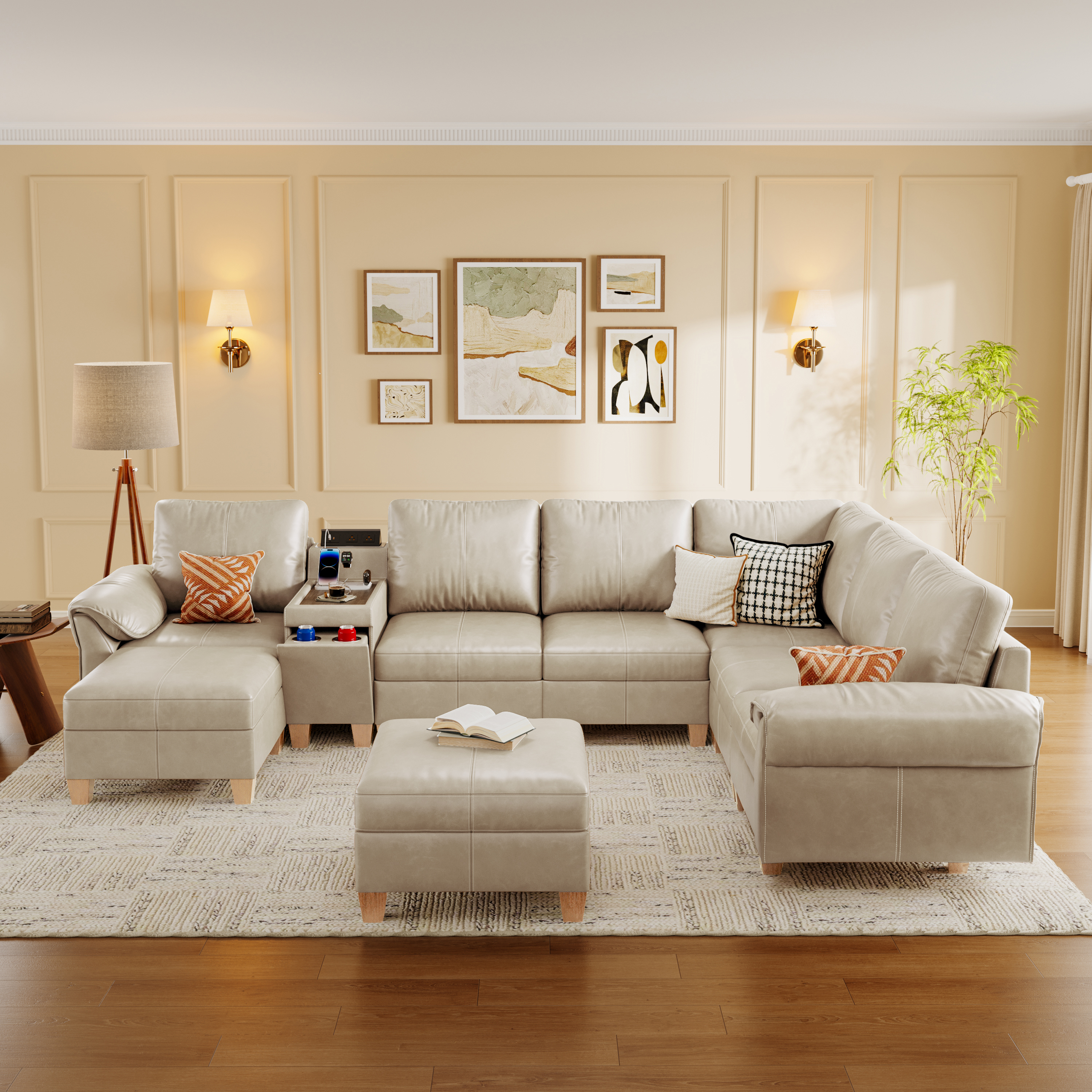 Nest Modular 8 SeatsSofa| SITJOY