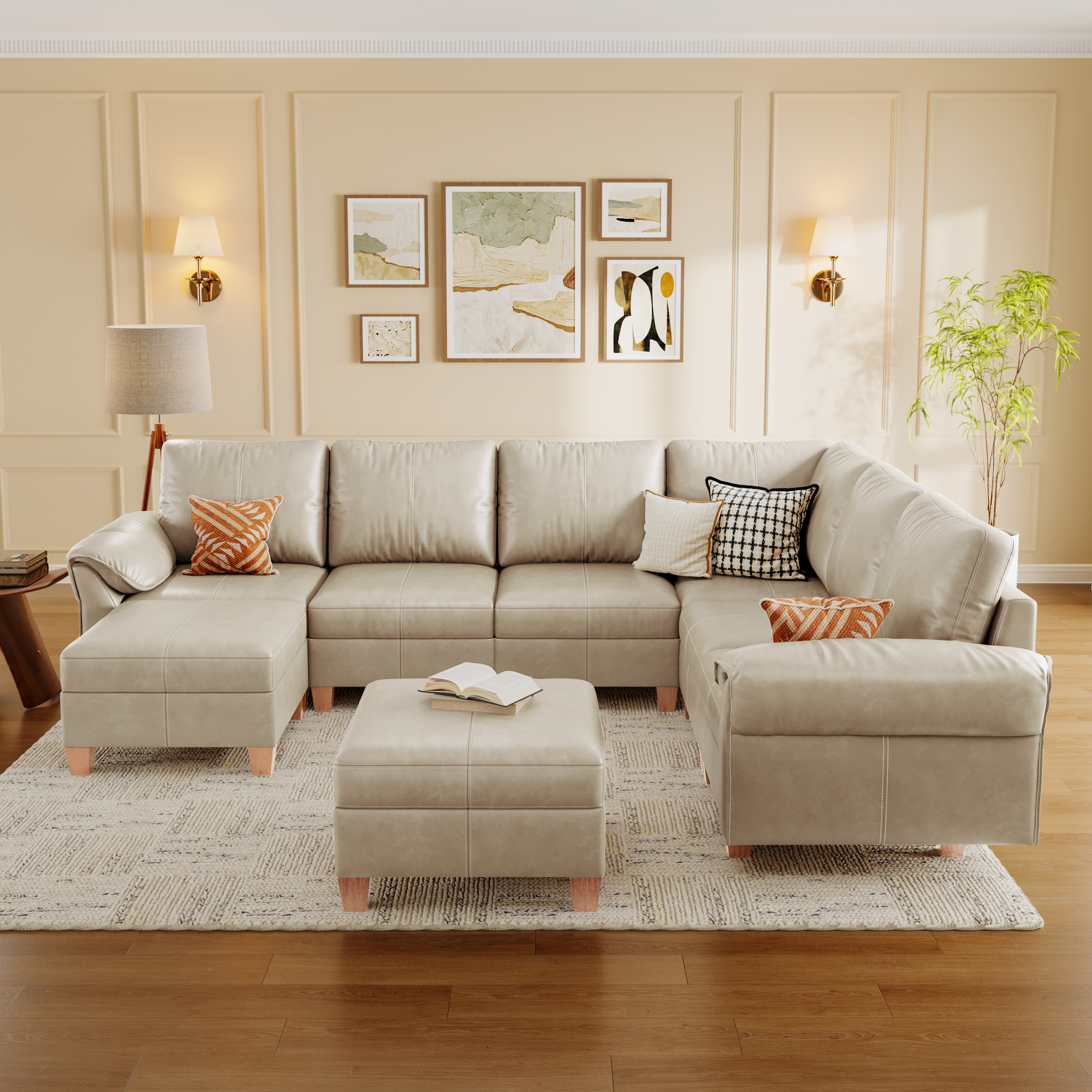 Nest Modular 8 SeatsSofa| SITJOY