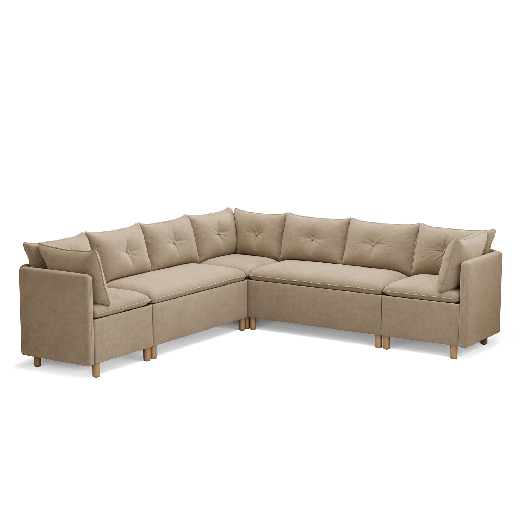 7-Seat Lounge Space with Hidden Storage