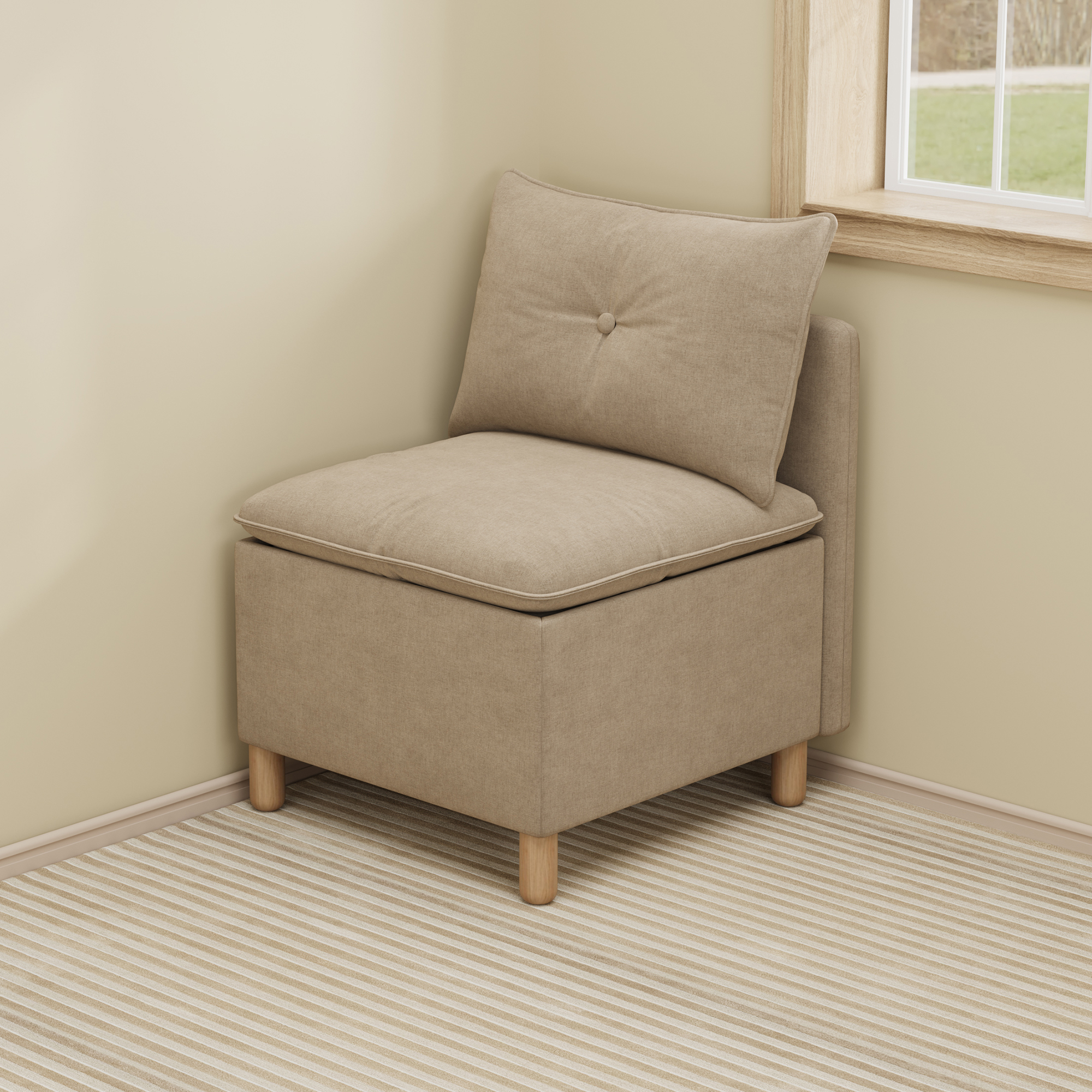 Single Seat & Corner Seat & Bench with Storage