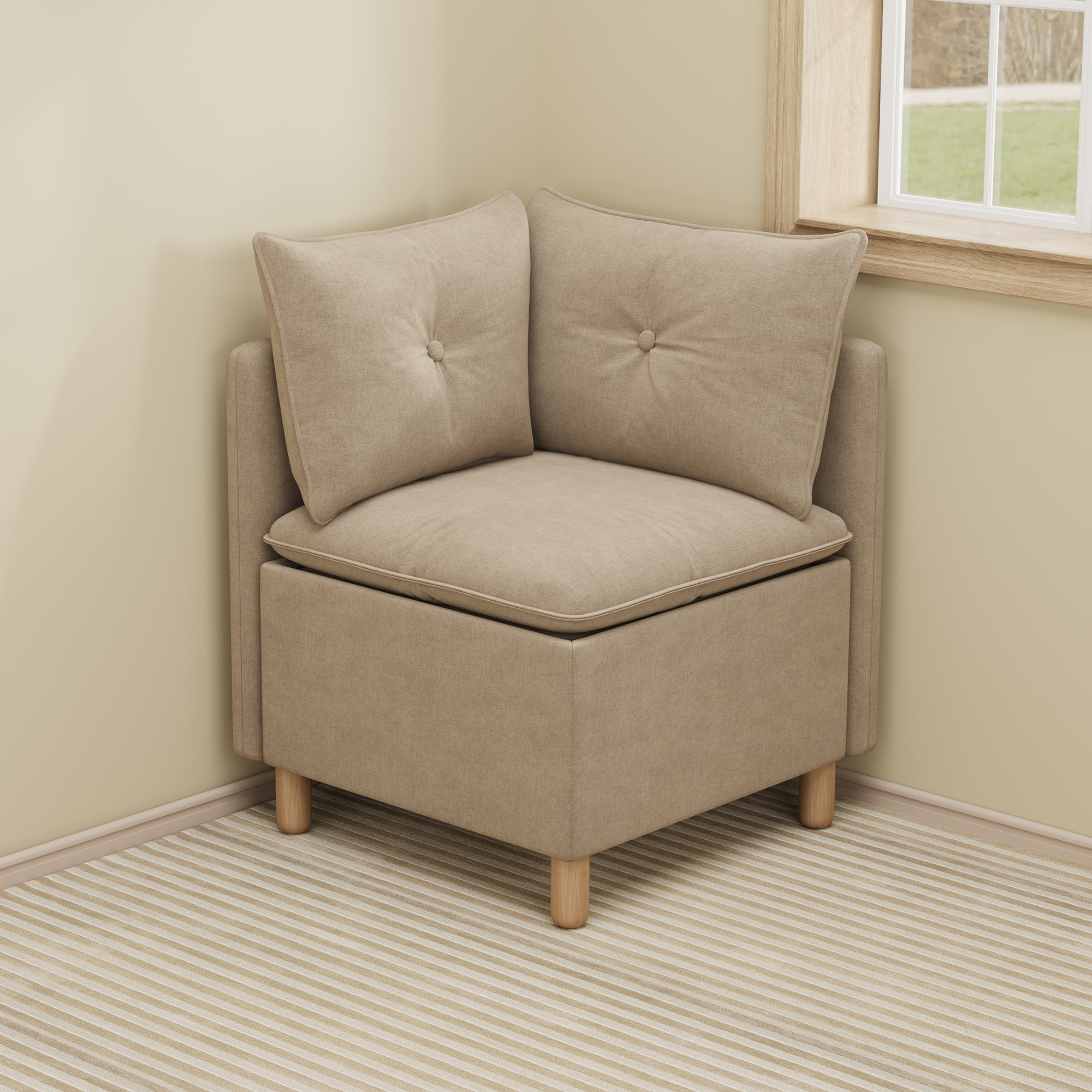 Single Seat & Corner Seat & Bench with Storage
