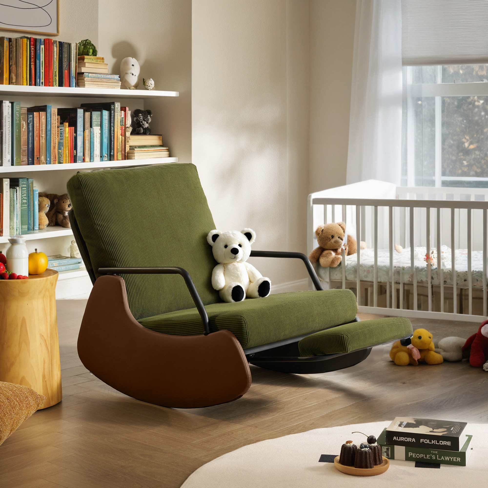 Henry Rocking Recliner Chair with footrest