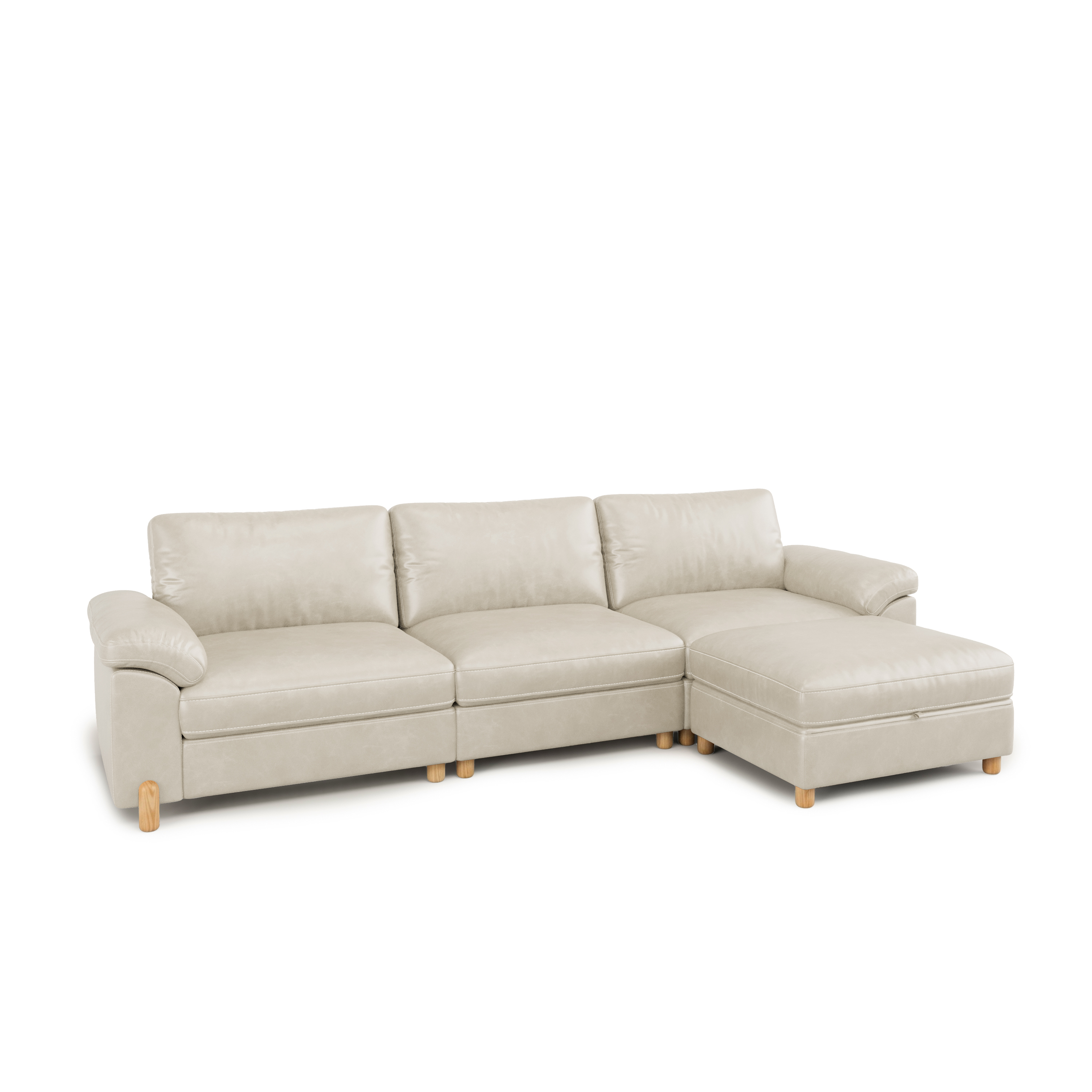 Vista 4-Seat Compact L-Shaped Sectional with Chaise