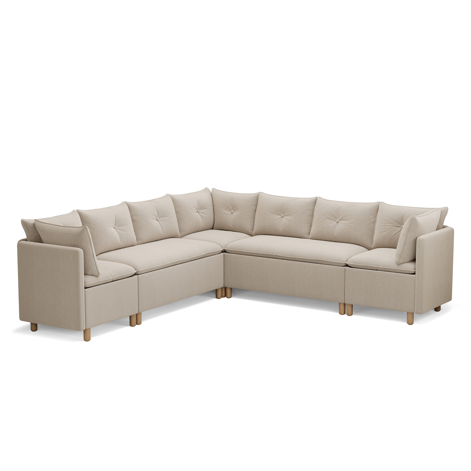 7-Seat Lounge Space with Hidden Storage