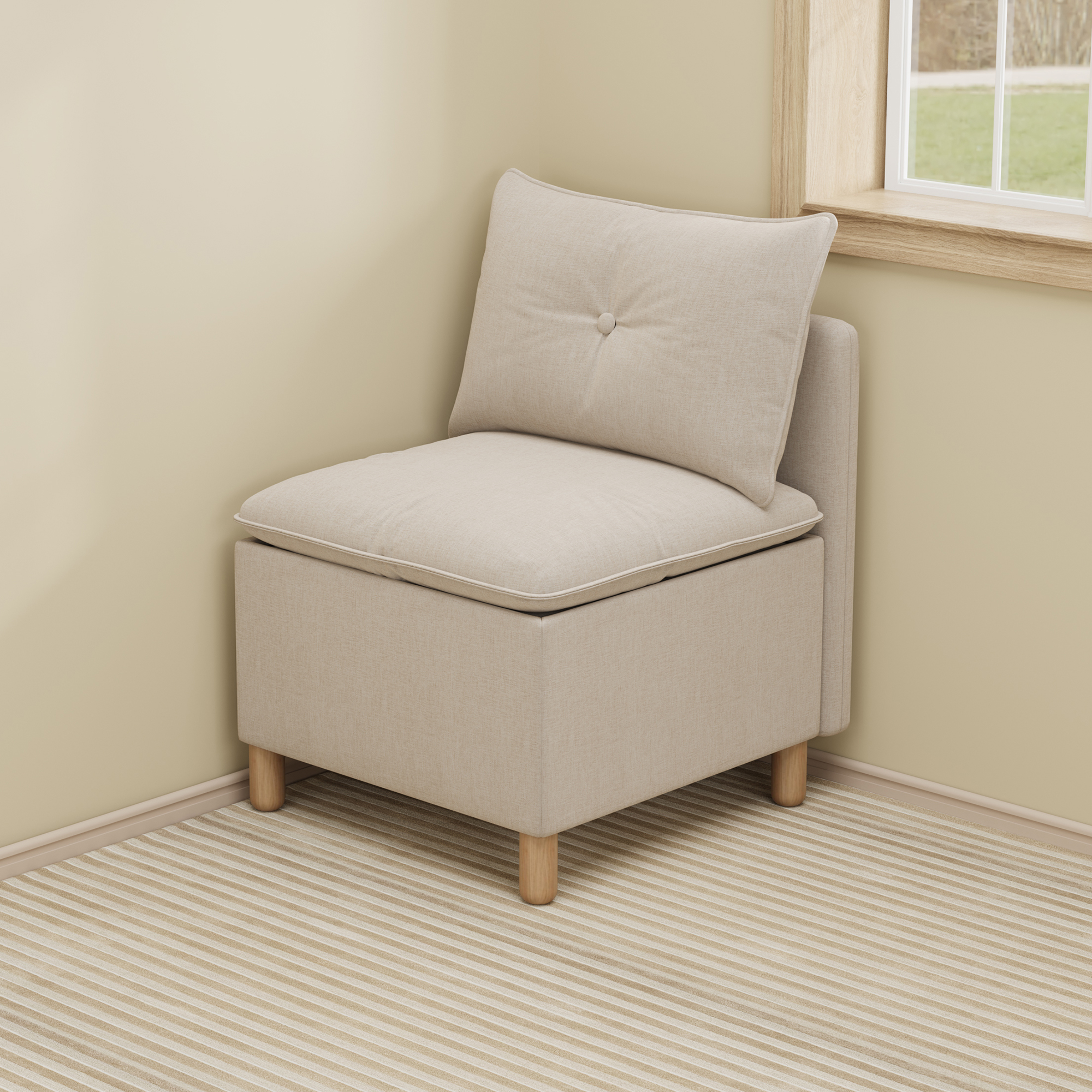 Single Seat & Corner Seat & Bench with Storage