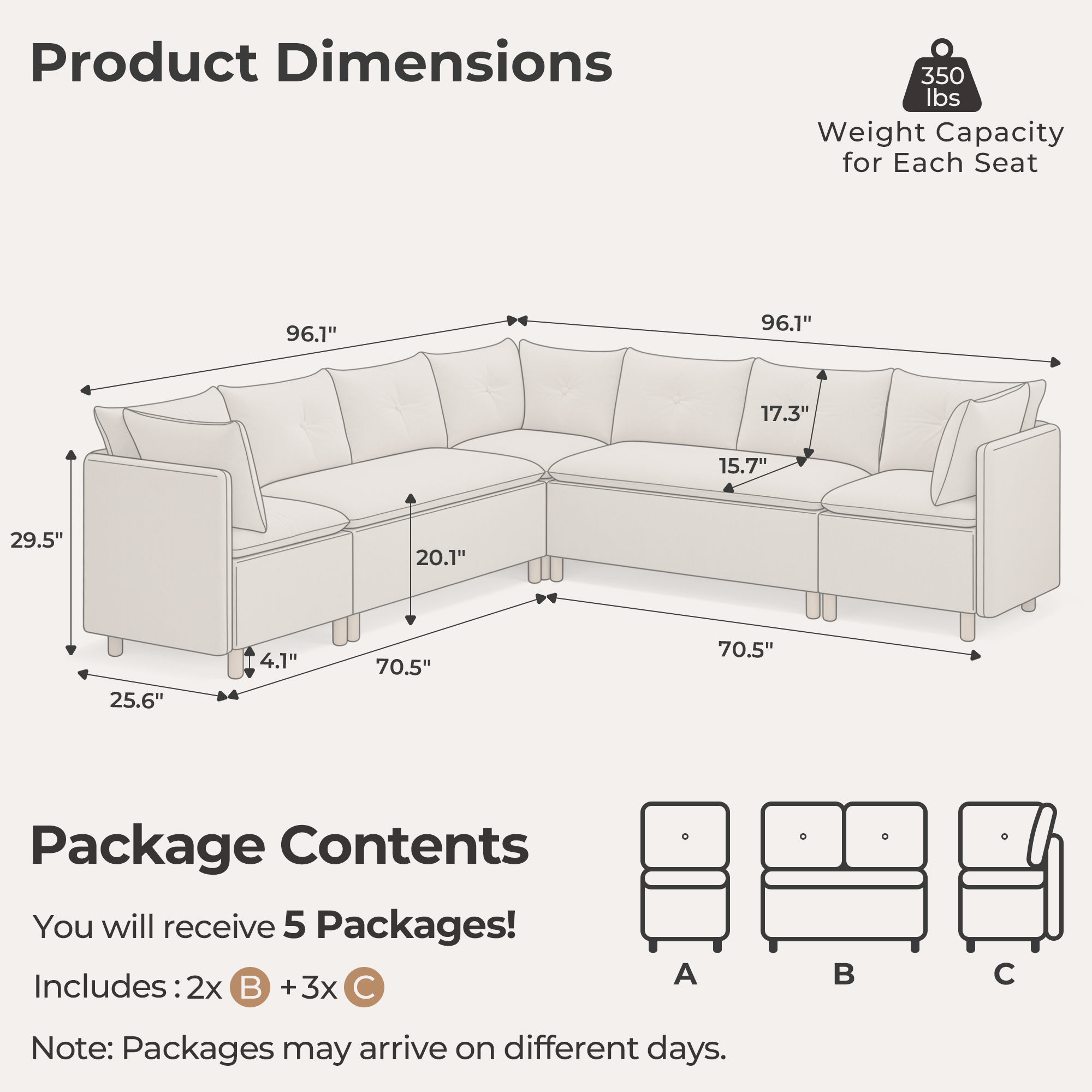 7-Seat Lounge Space with Hidden Storage
