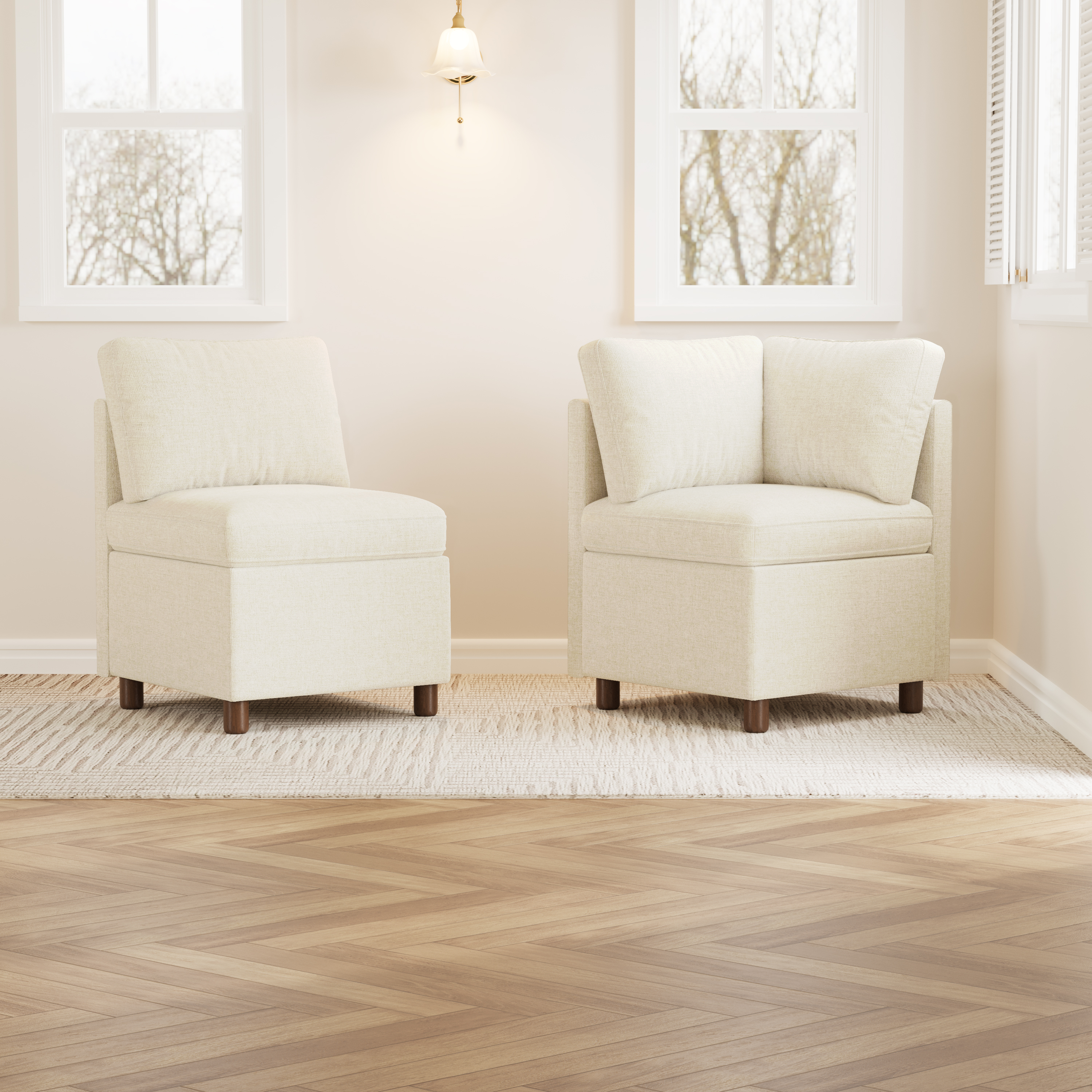 Aura Single Storage Chair | Breakfast Nook