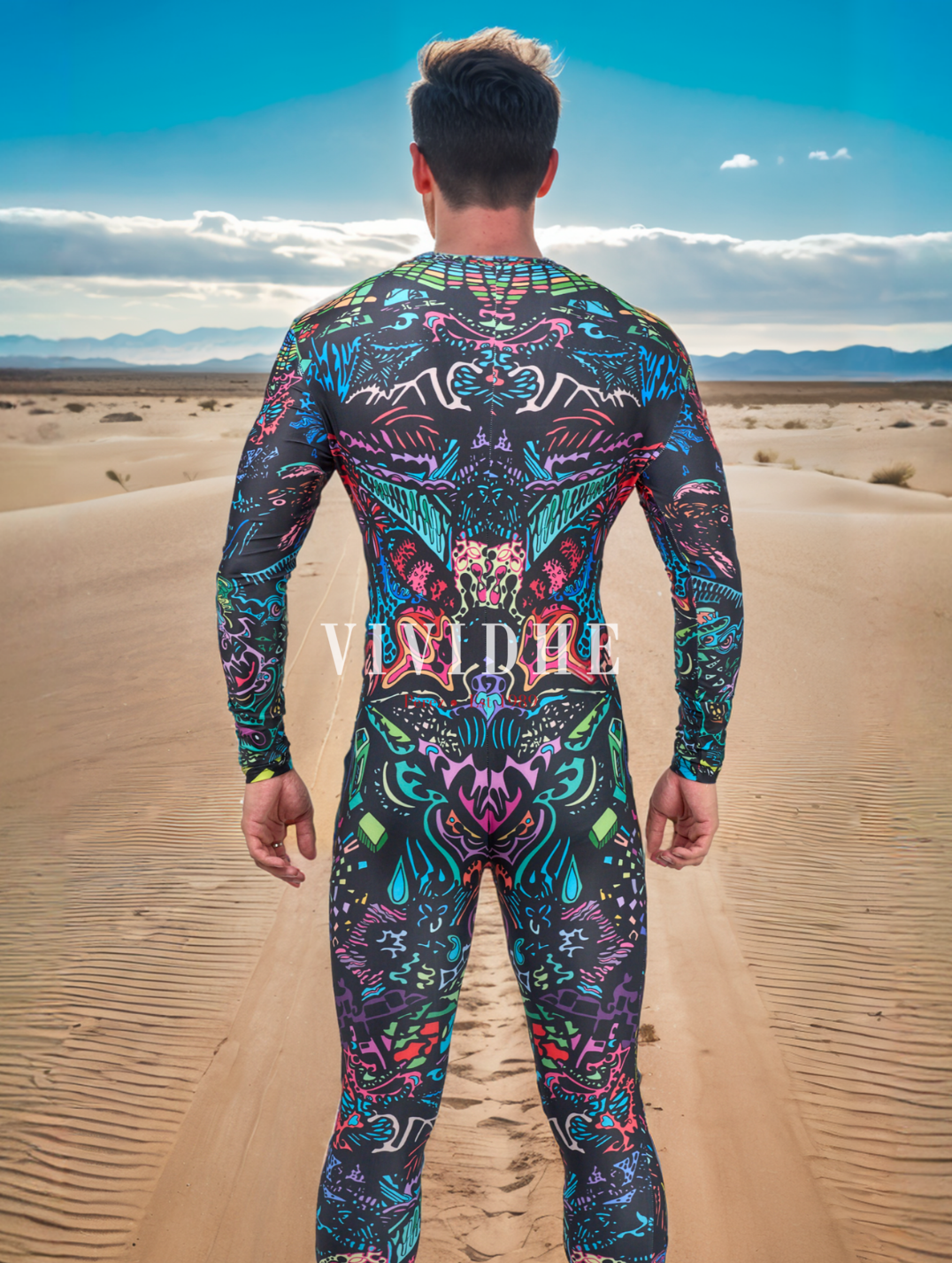 Frost King Male Costume for Halloween Party Wear from VIVIDHE