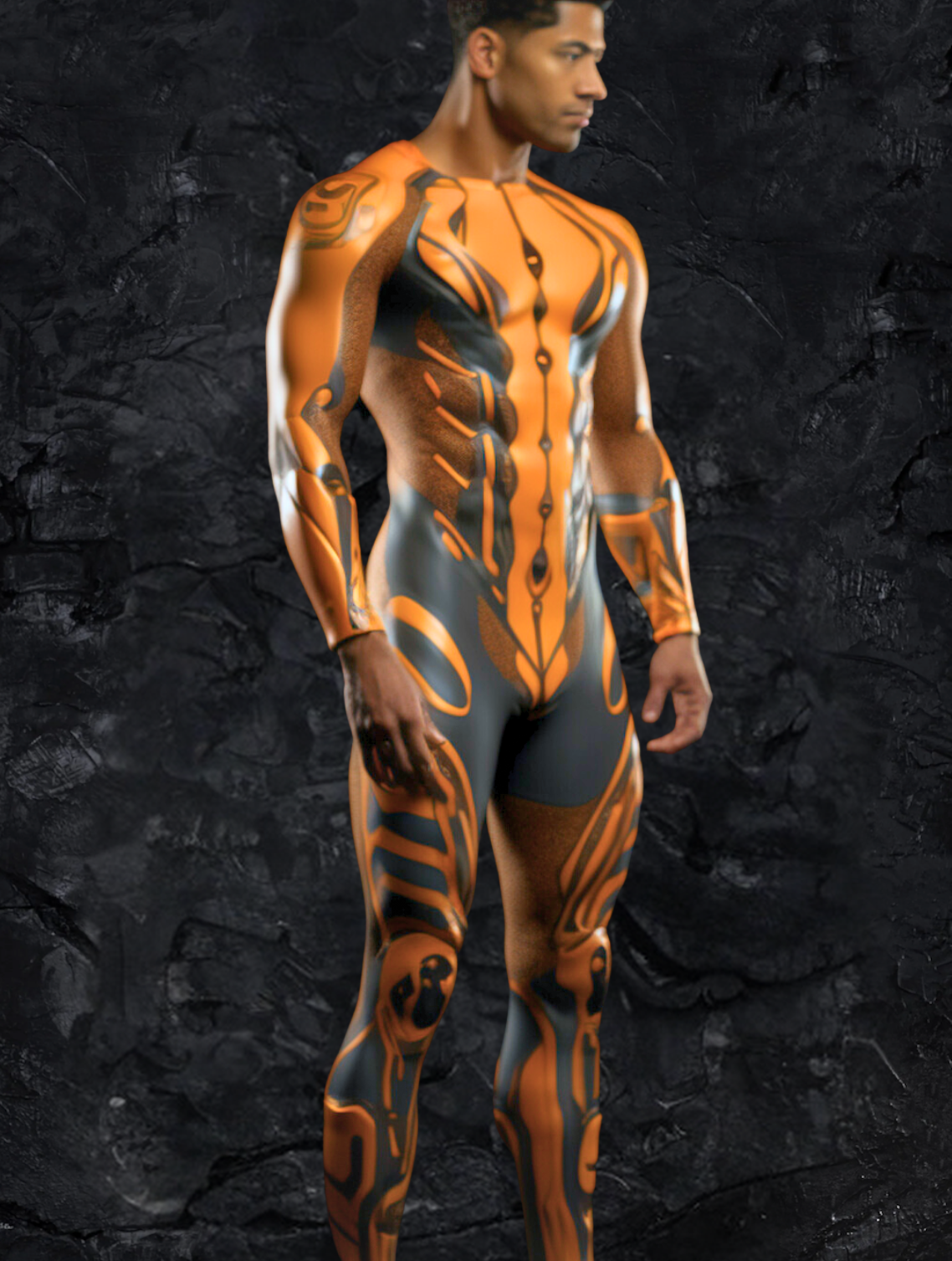 Golden_Warrior_Costume_at_Cosplay_Events_on_VIVIDHE