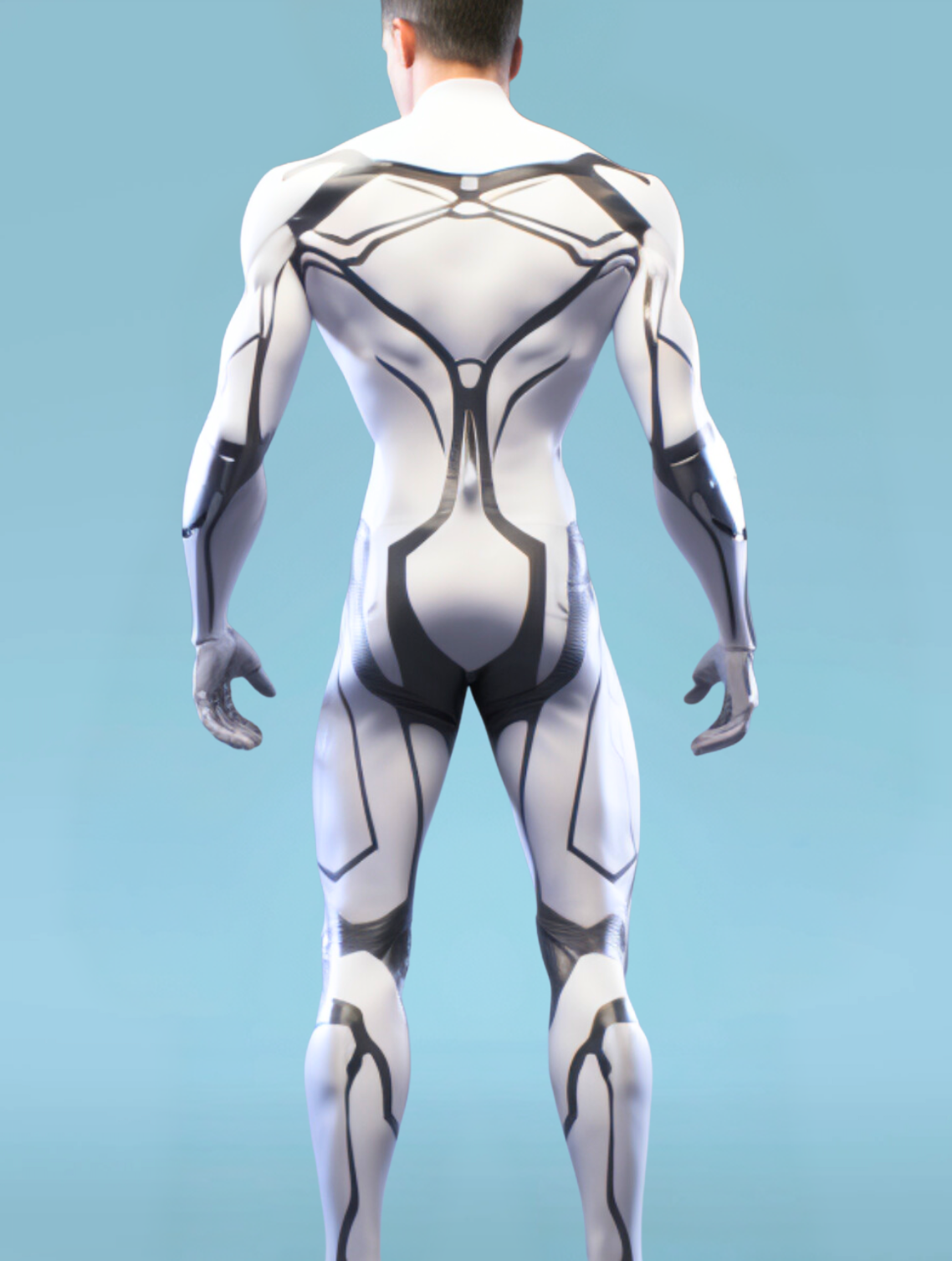 Light Warrior Male Costume_Role - playing Scenario_VIVIDHE