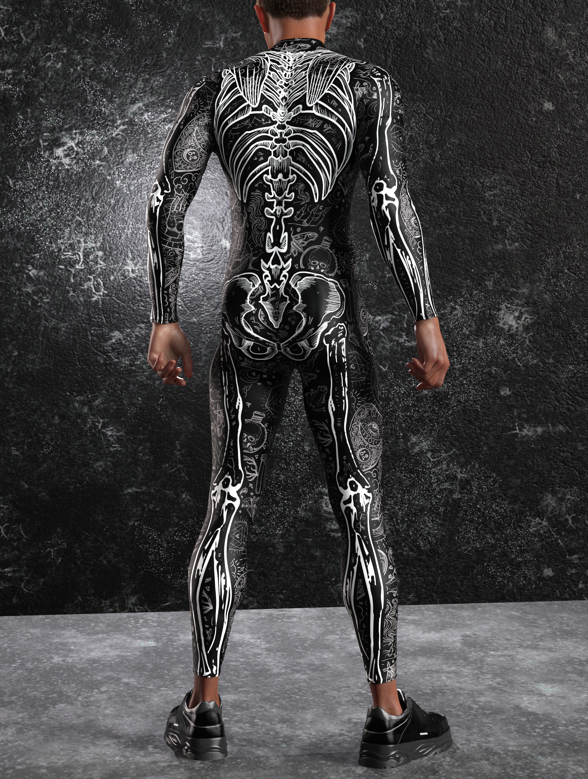 Male Wind Runner Costume For Outdoor Activities_VIVIDHE